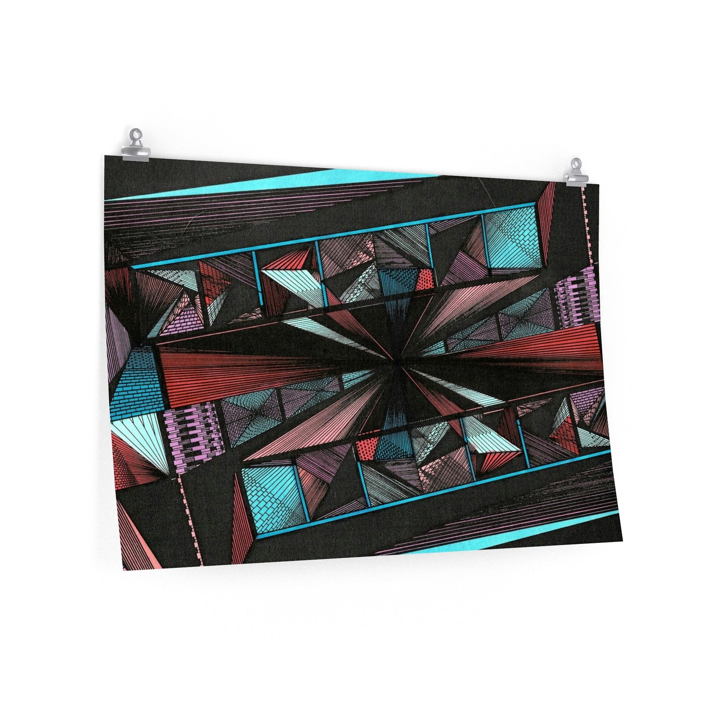 DUO MEGALOPOLIS Premium Matte horizontal posters