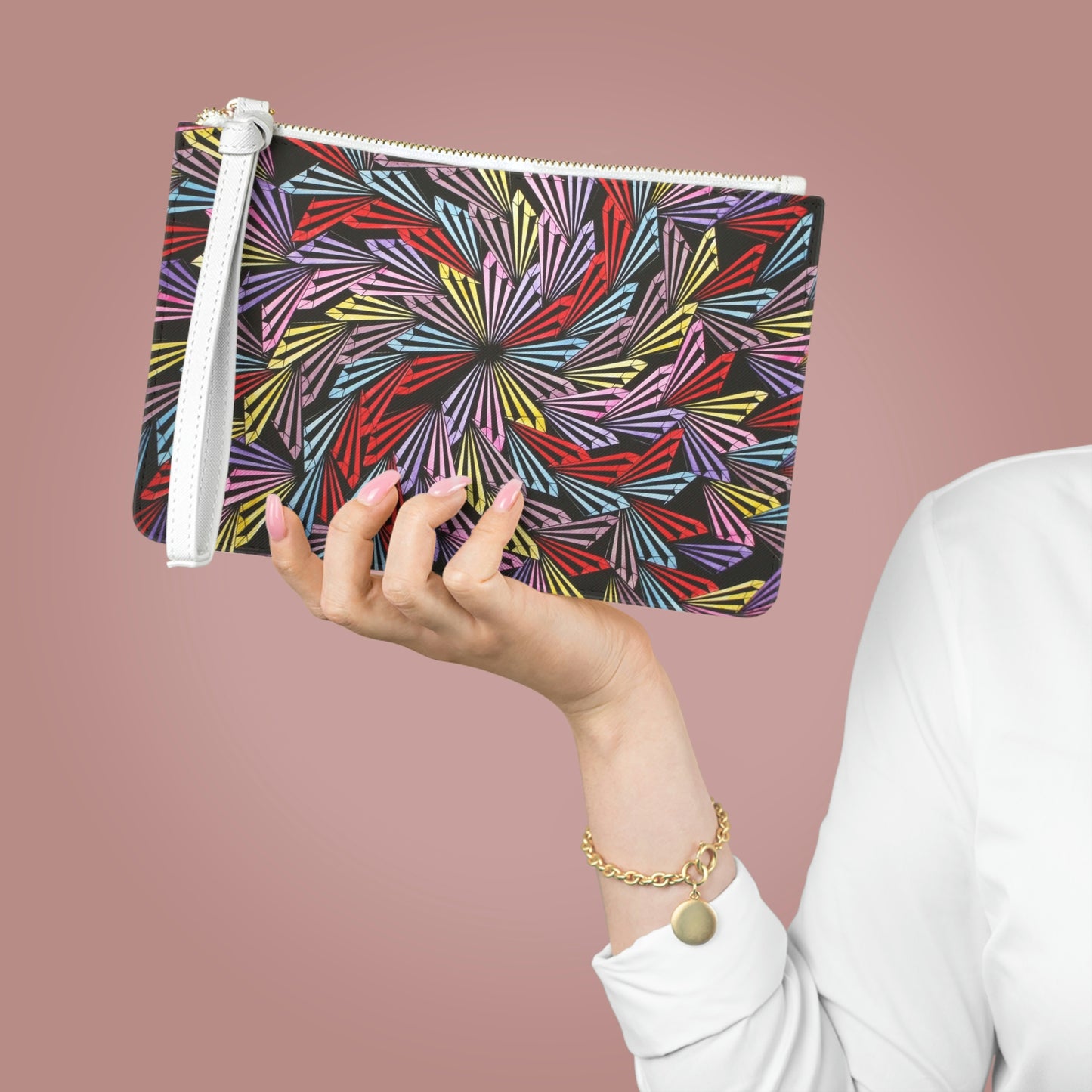 PINWHEEL Clutch Bag