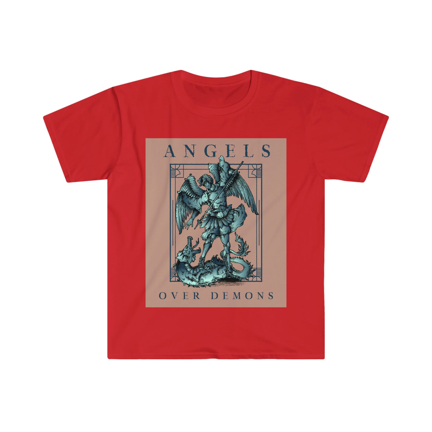 ANGELS OVER DEMONS Unisex Softstyle T-Shirt