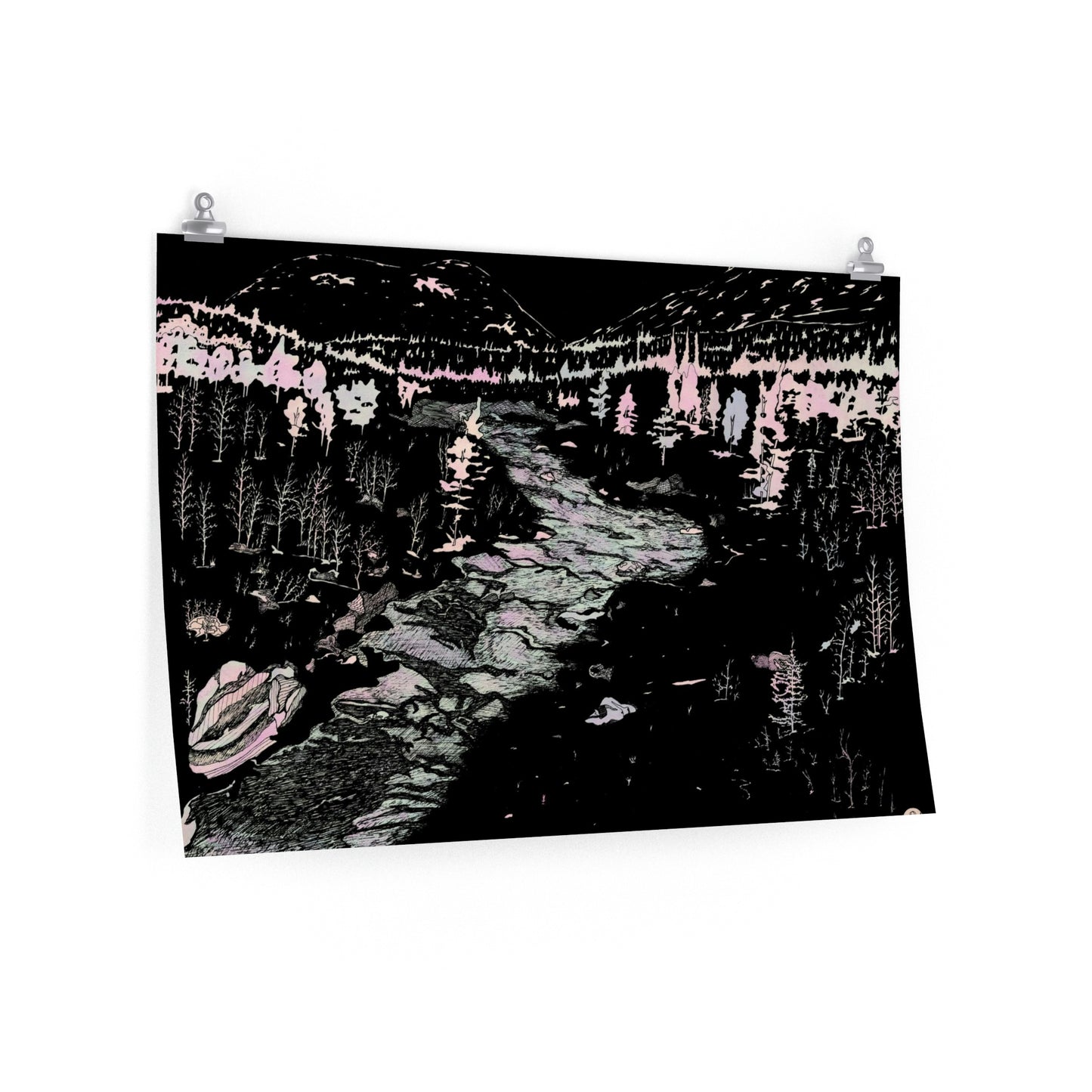 WONDERLUST Premium Matte horizontal posters