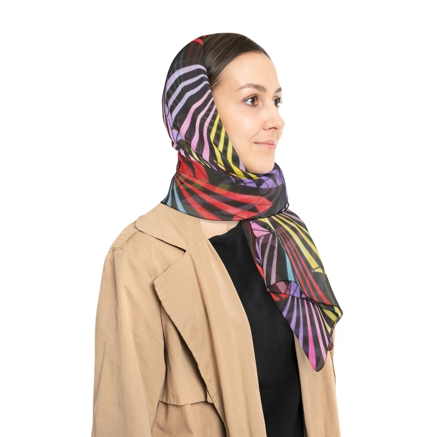 PINWHEEL Poly Scarf