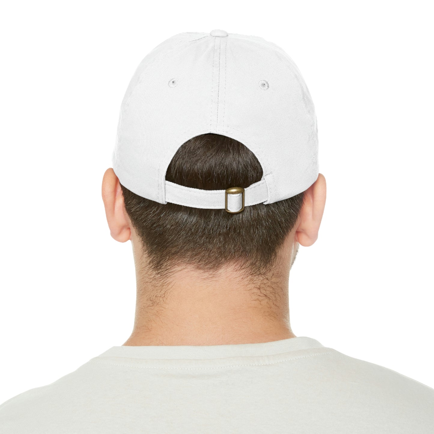 CREATIONS BY TIGOV Dad Hat with Leather Patch