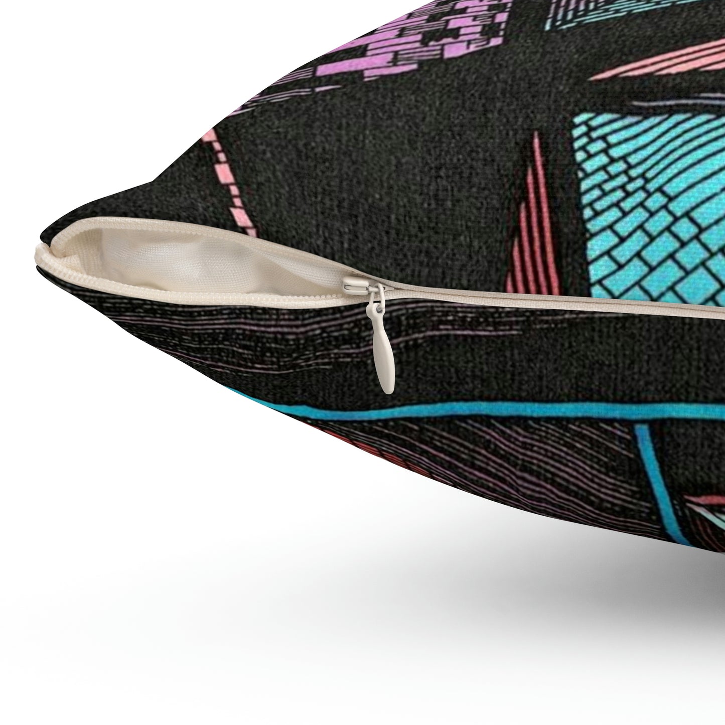 DUO MEGALOPOLIS Spun Polyester Square Pillow