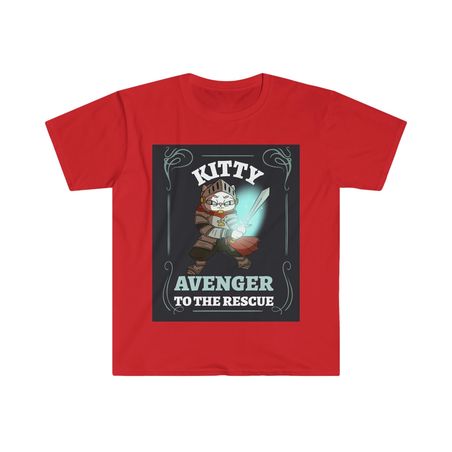 KITTY AVENGER Unisex Softstyle T-Shirt