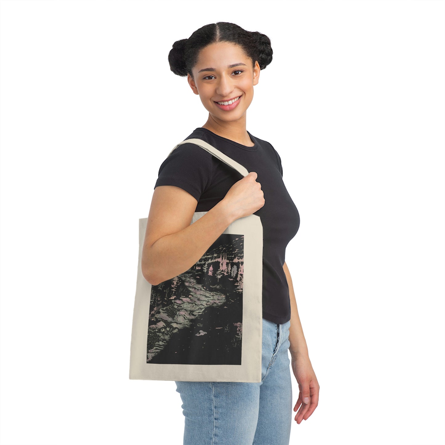 WONDERLUST Canvas Tote Bag