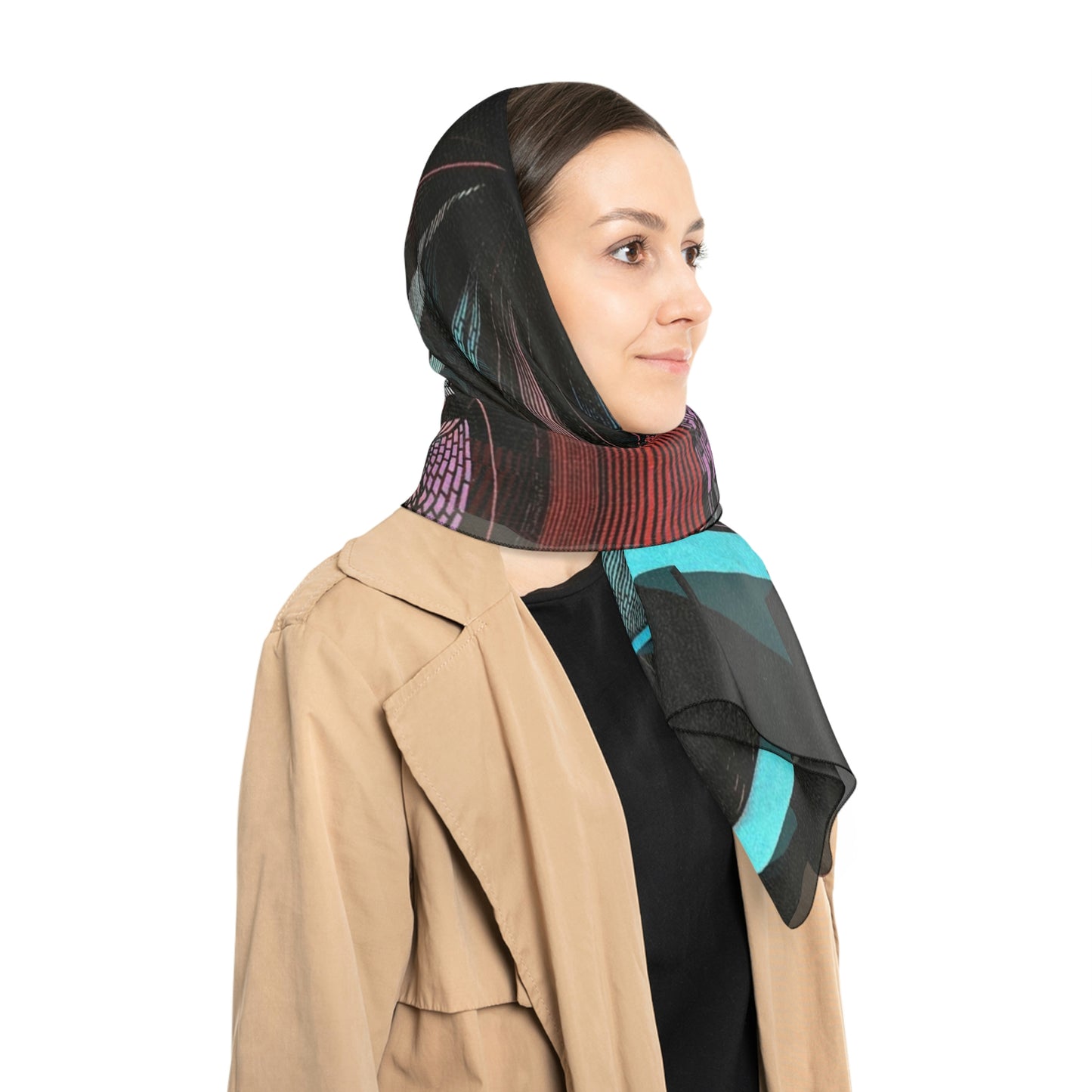 DUO MEGALOPOLIS Poly Scarf