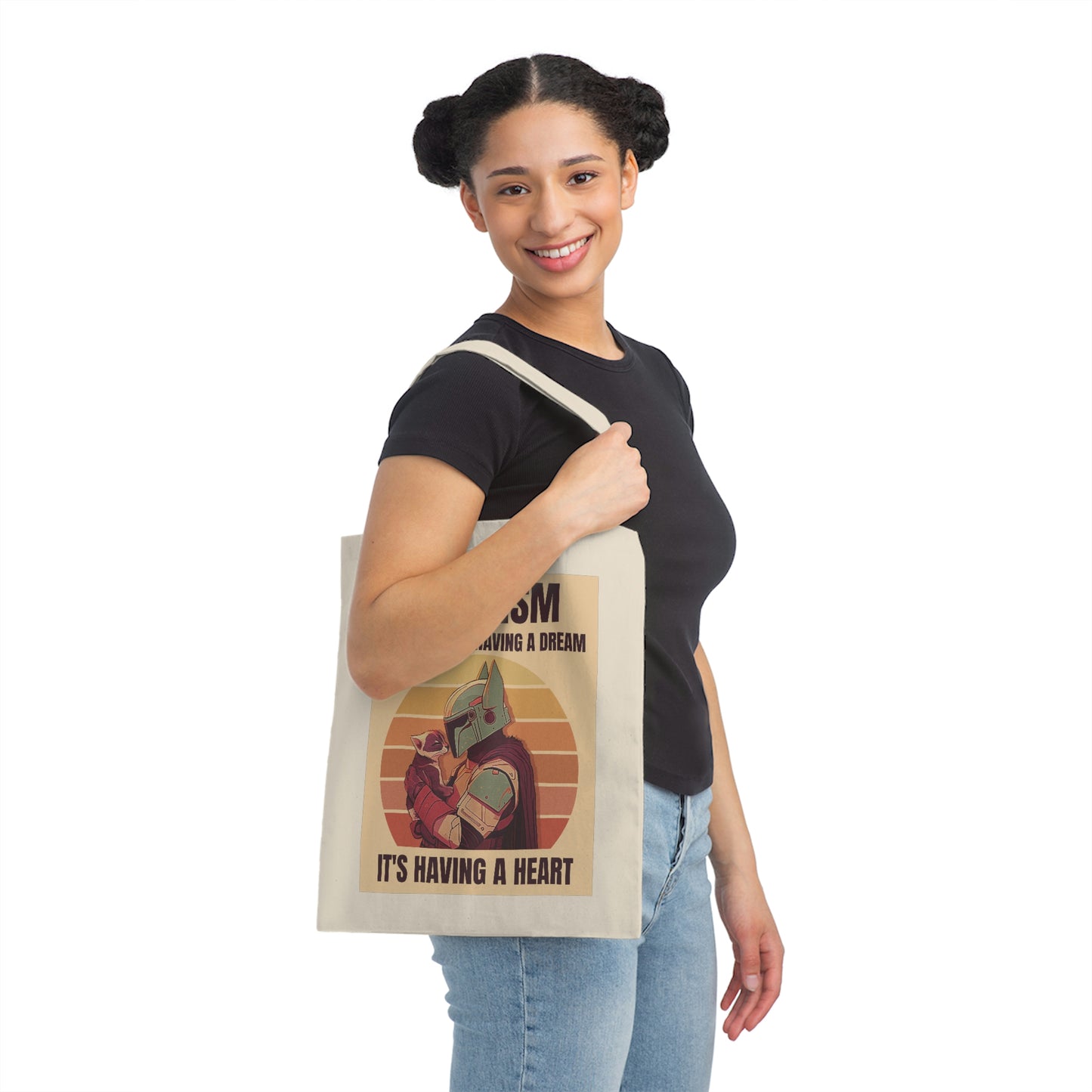 OPTIMISM Canvas Tote Bag