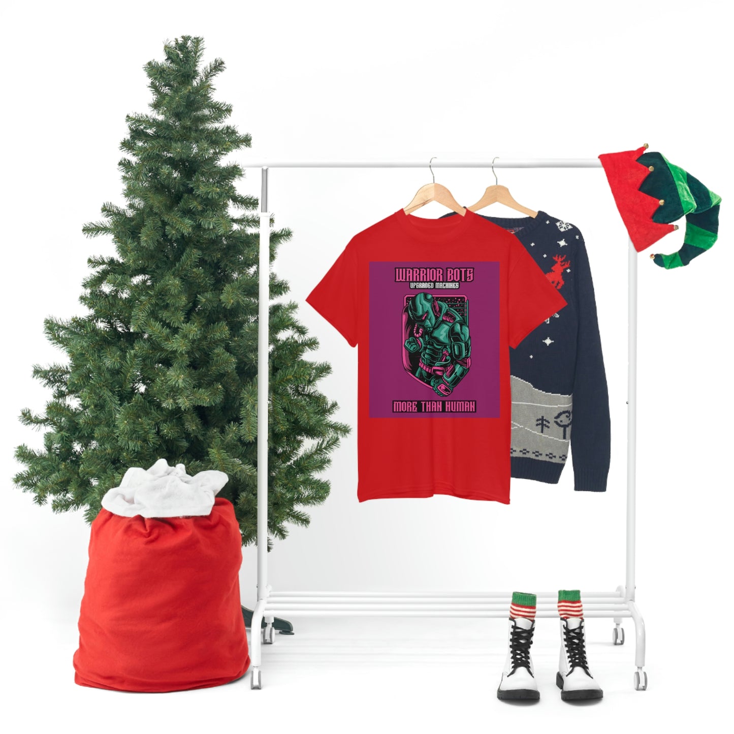 WARRIOR BOTS Unisex Heavy Cotton Tee