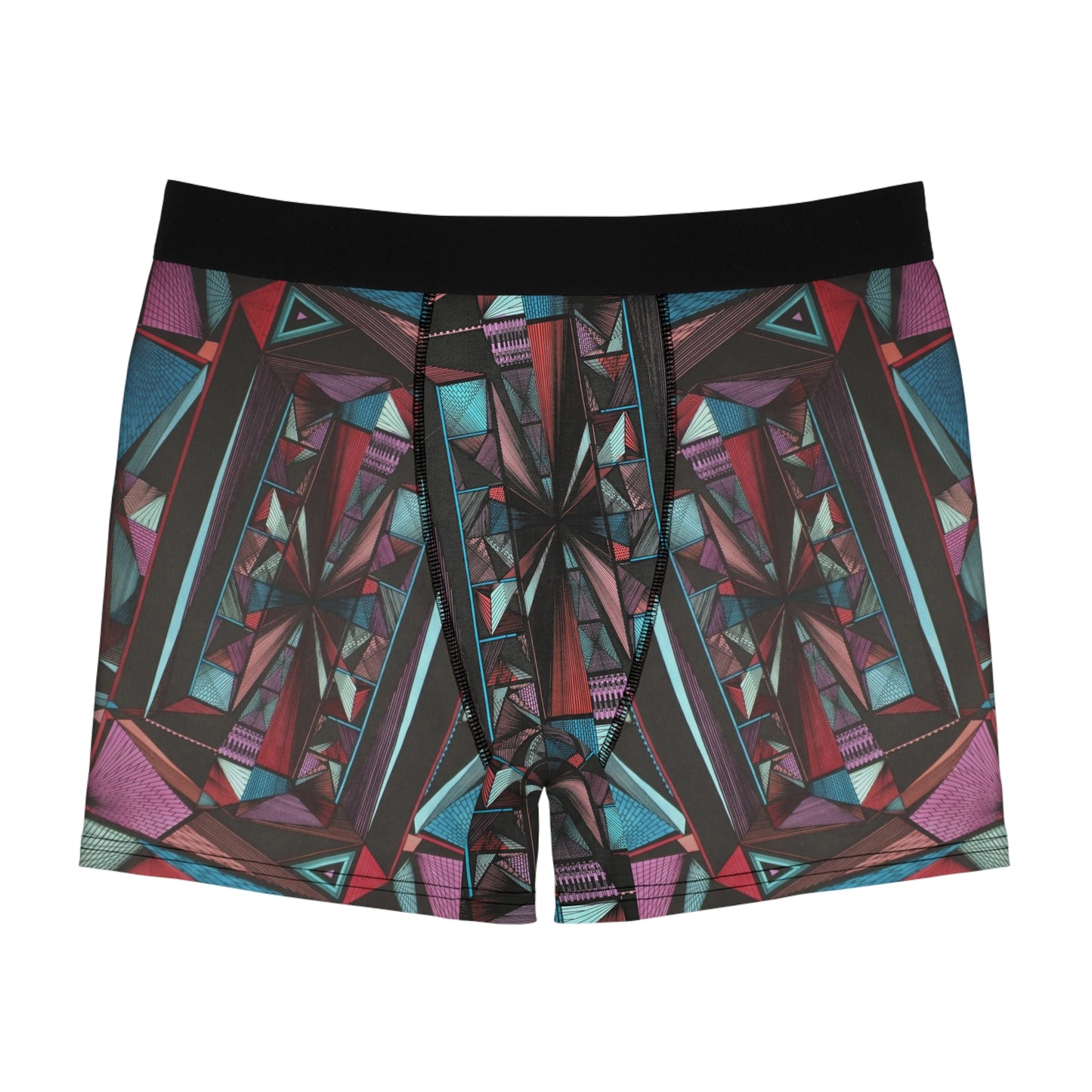 DUO MEGALOPOLIS Men's Boxer Briefs (AOP)