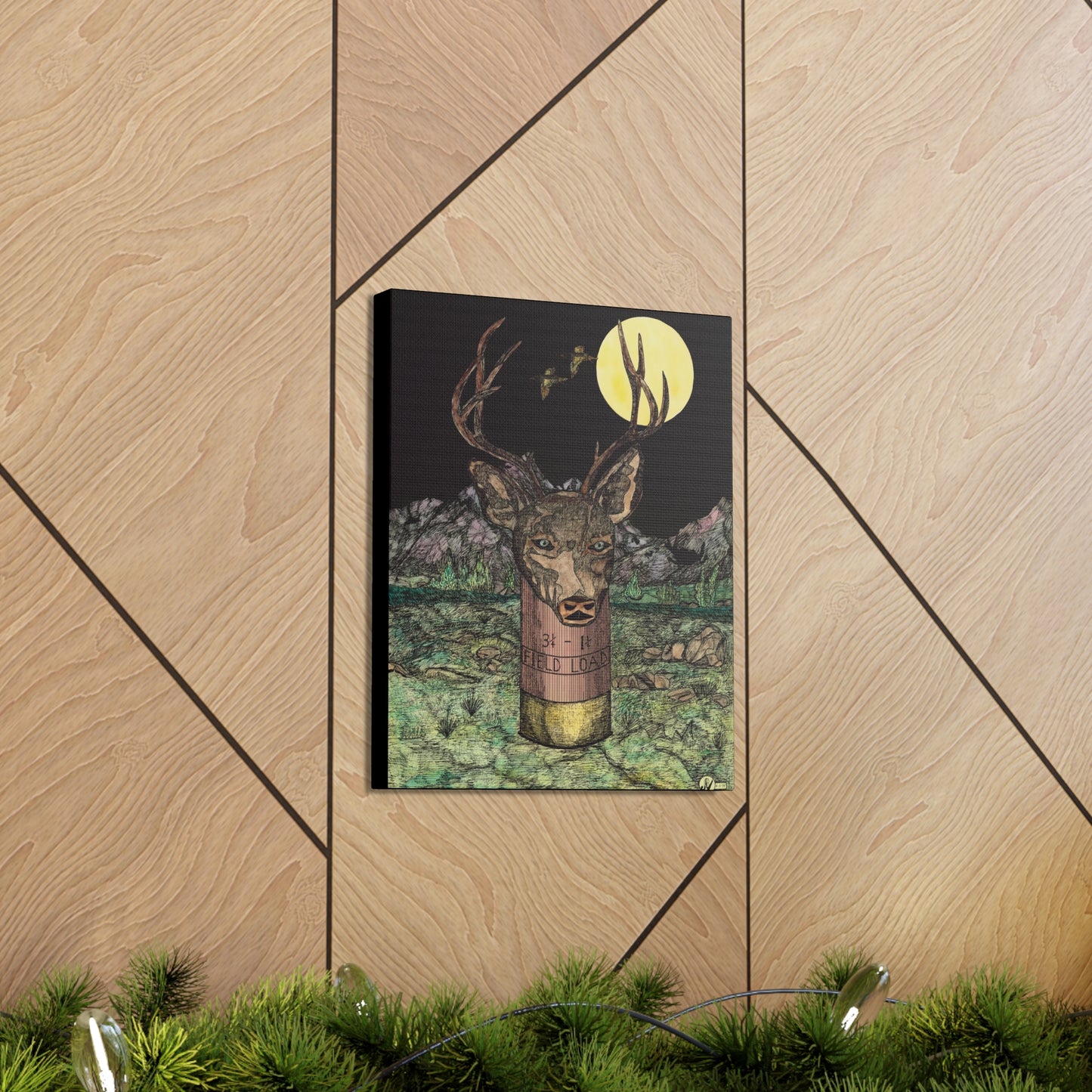 BUCKSHOT Canvas Gallery Wraps