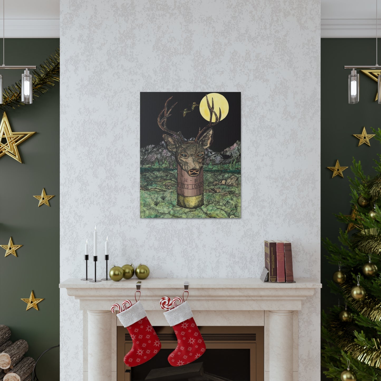 BUCKSHOT Canvas Gallery Wraps