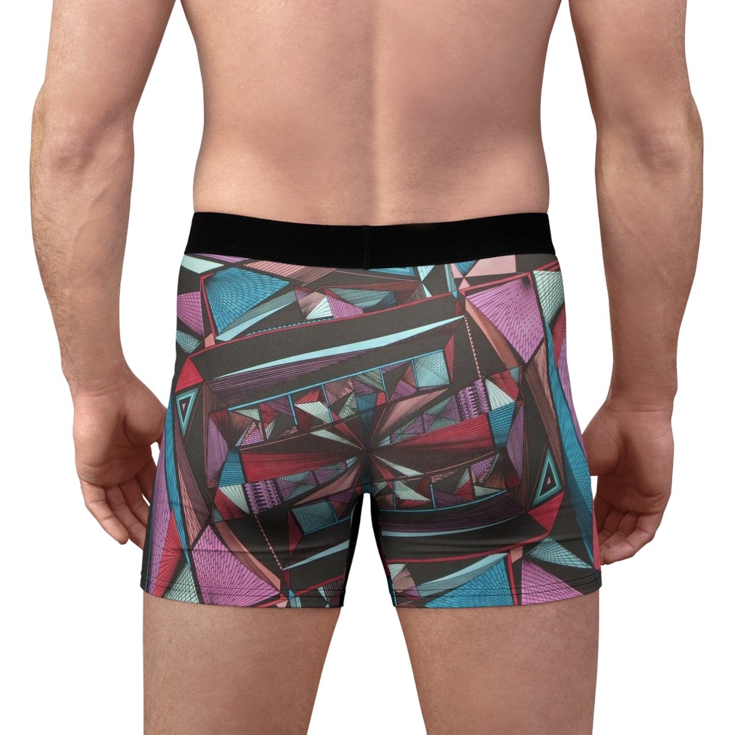 DUO MEGALOPOLIS Men's Boxer Briefs (AOP)