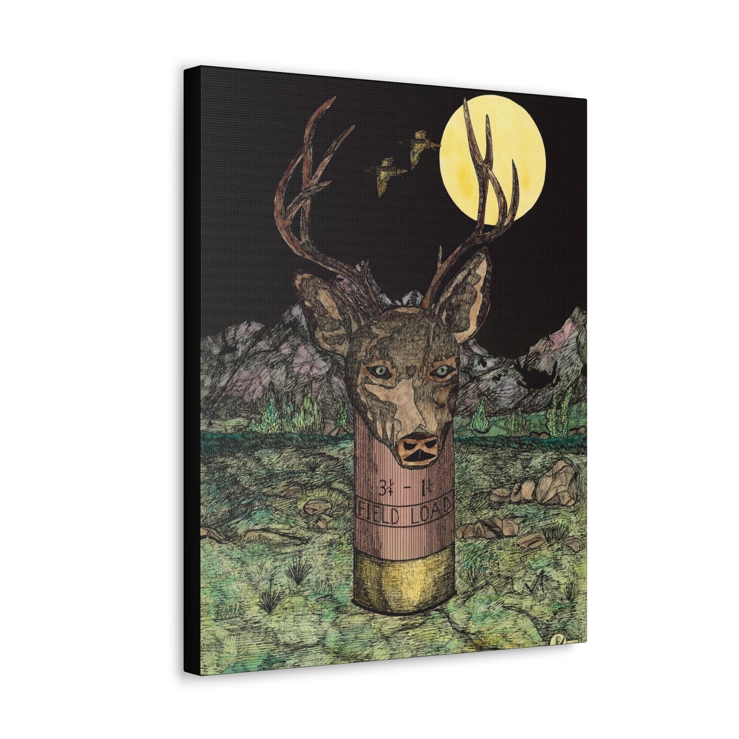 BUCKSHOT Canvas Gallery Wraps