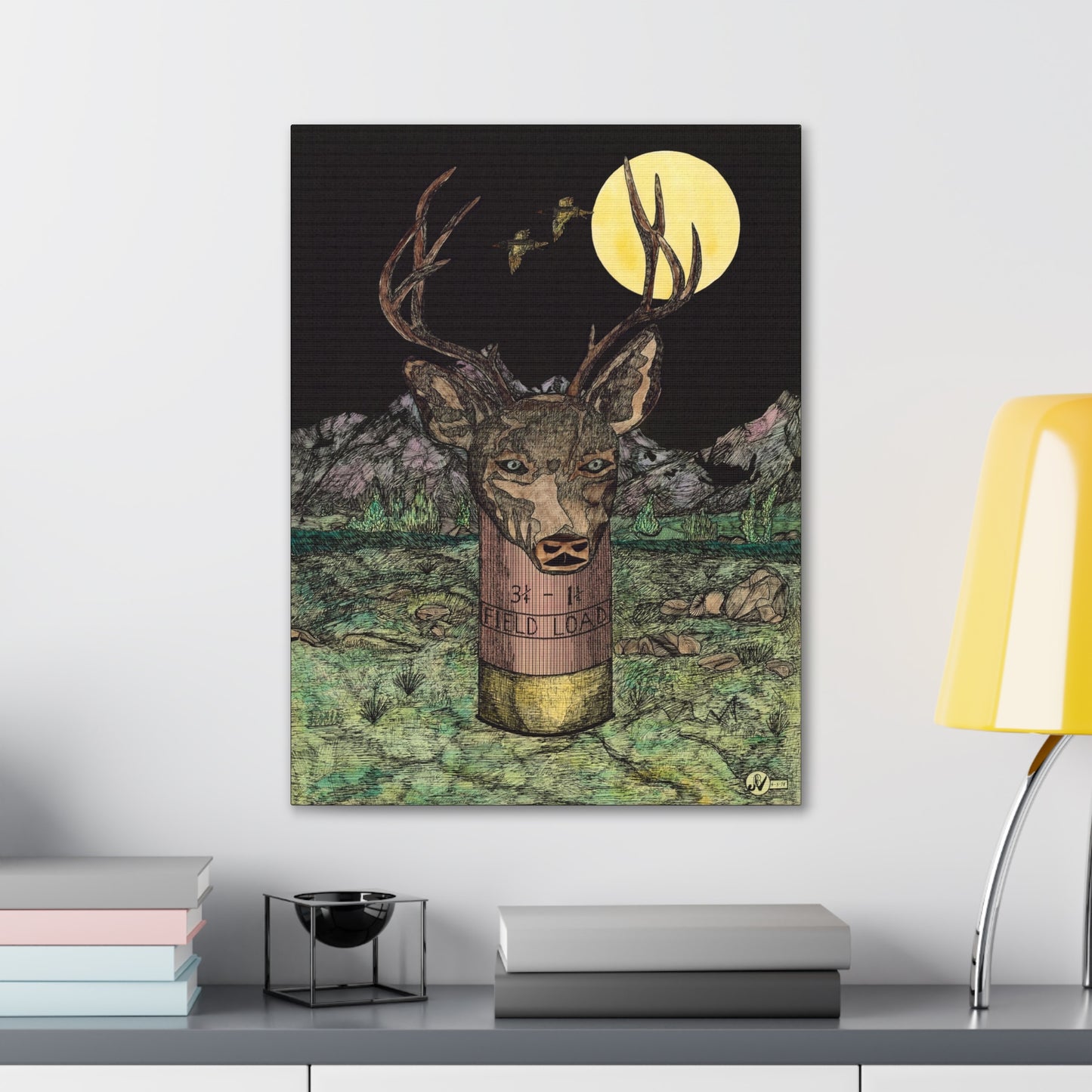 BUCKSHOT Canvas Gallery Wraps
