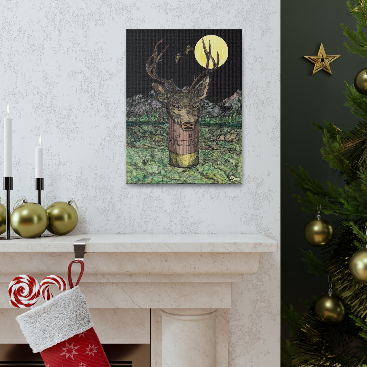 BUCKSHOT Canvas Gallery Wraps