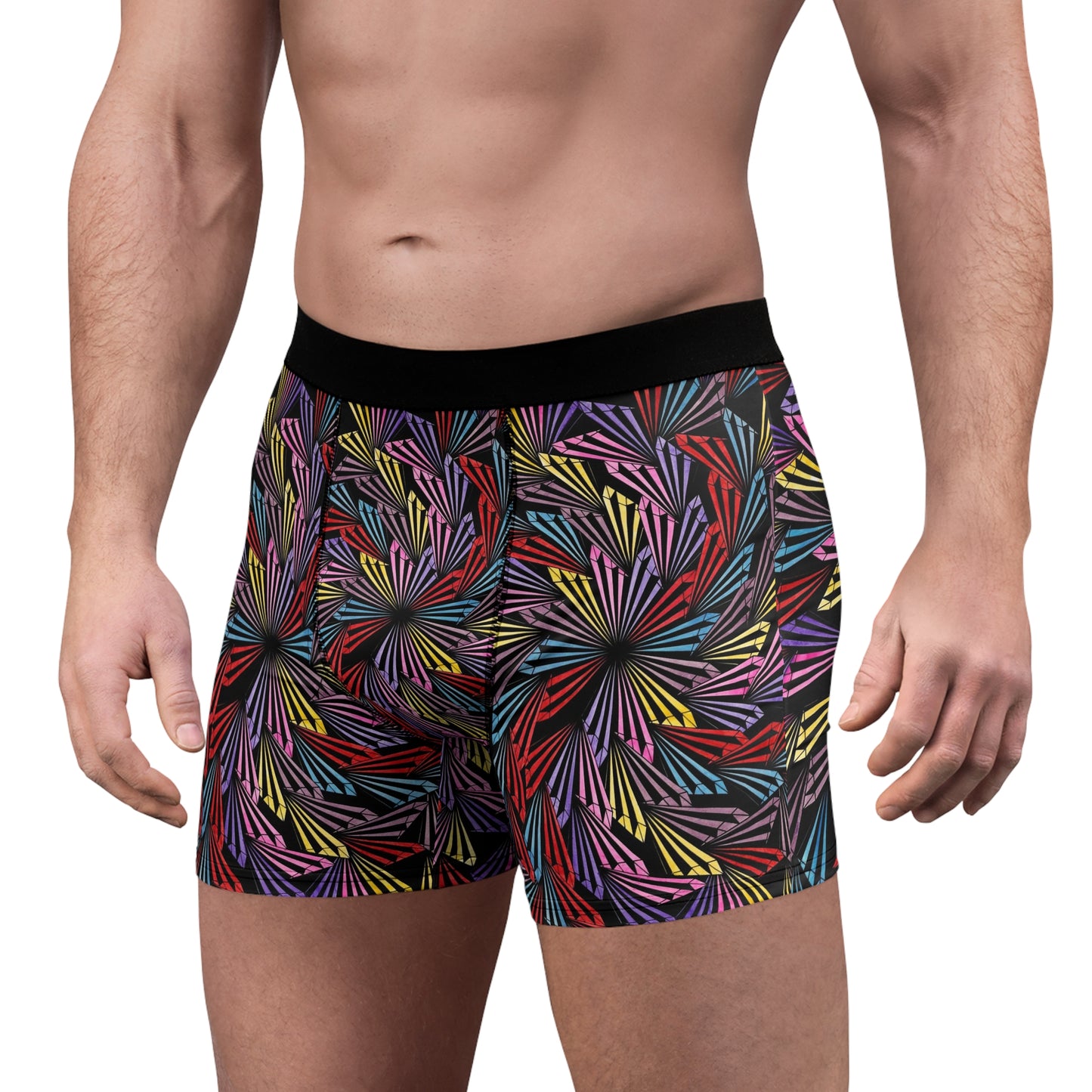 PINWHEELE Men's Boxer Briefs (AOP)