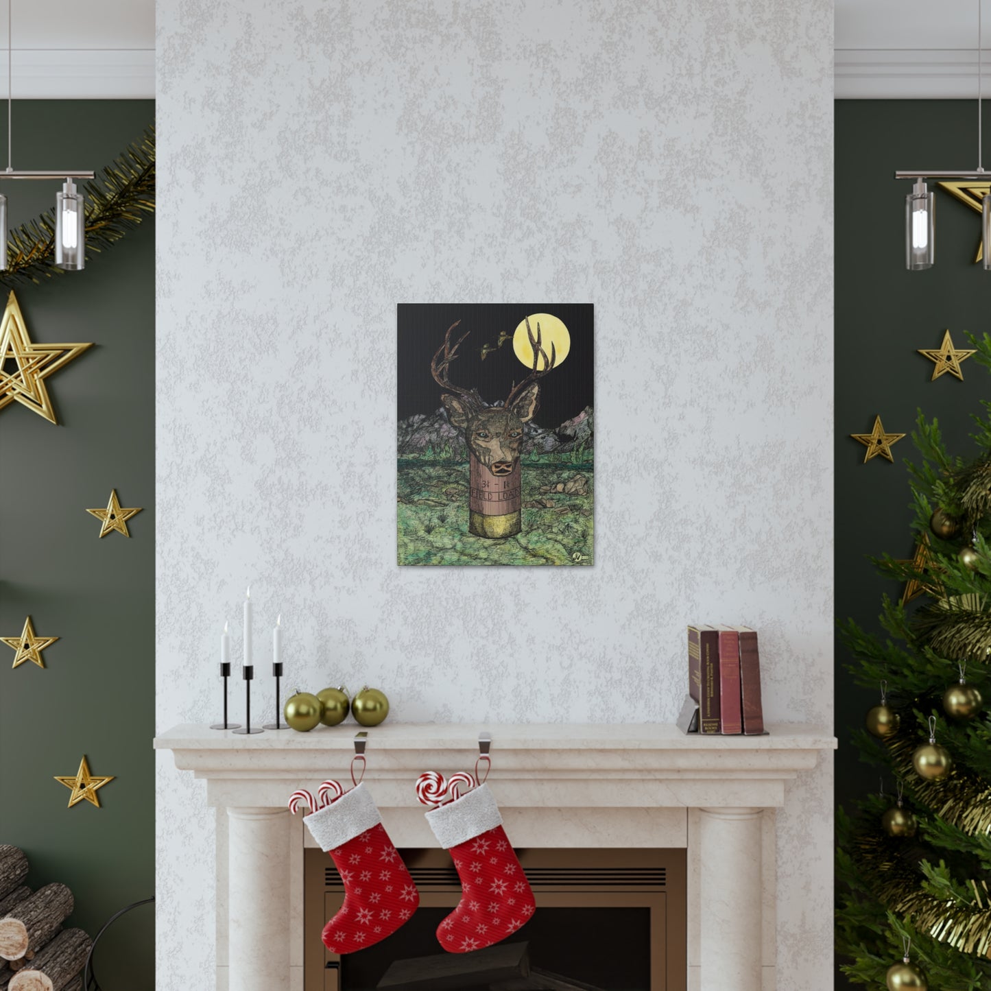 BUCKSHOT Canvas Gallery Wraps