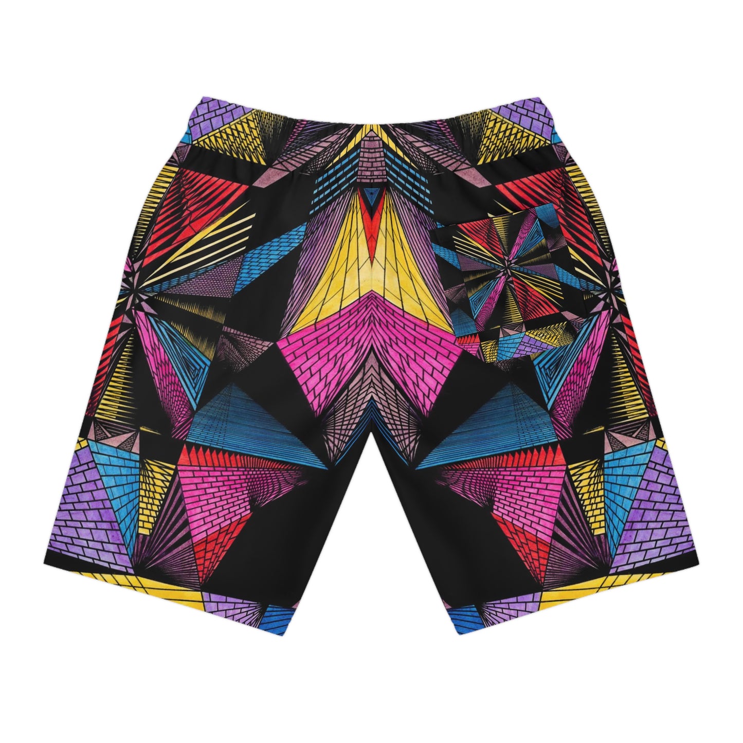 EDIFACE Athletic Long Shorts (AOP)