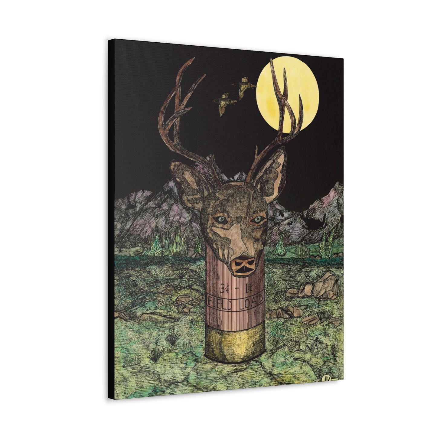 BUCKSHOT Canvas Gallery Wraps