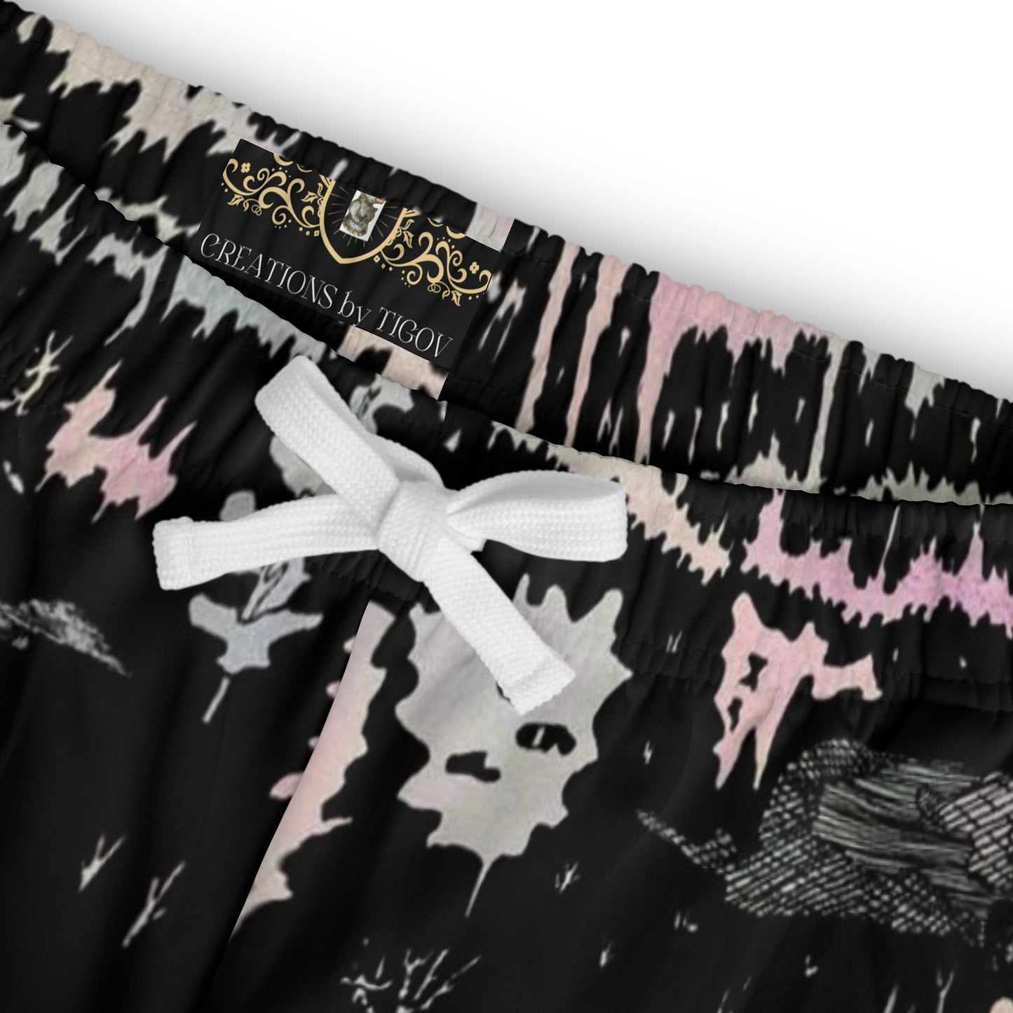 WONDERLUST Athletic Long Shorts (AOP)