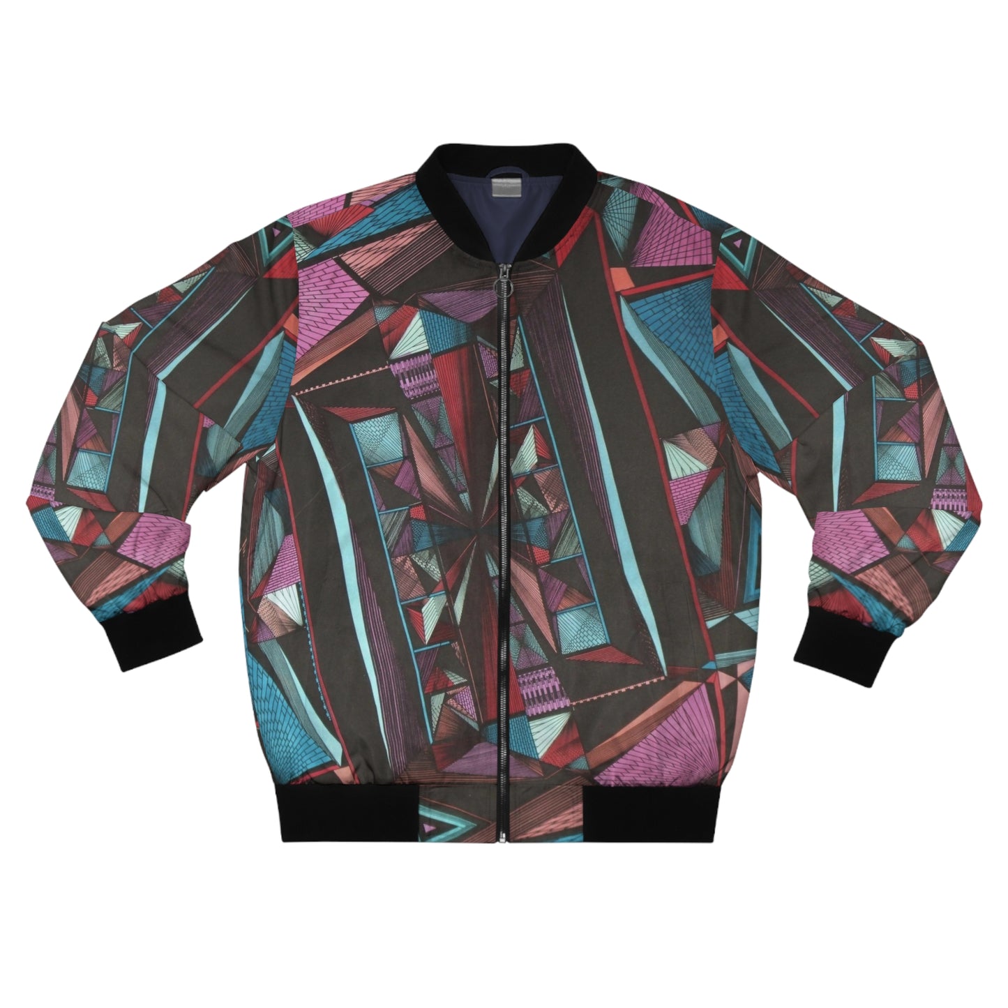 LIGHT DUO MEGALOPOLIS Men's Bomber Jacket (AOP)