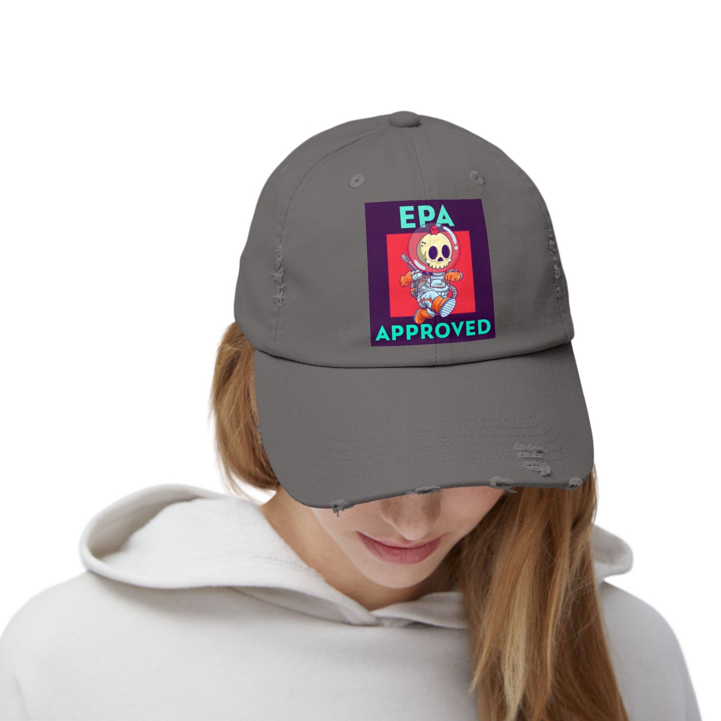 EPA APPROVED Unisex Distressed Cap