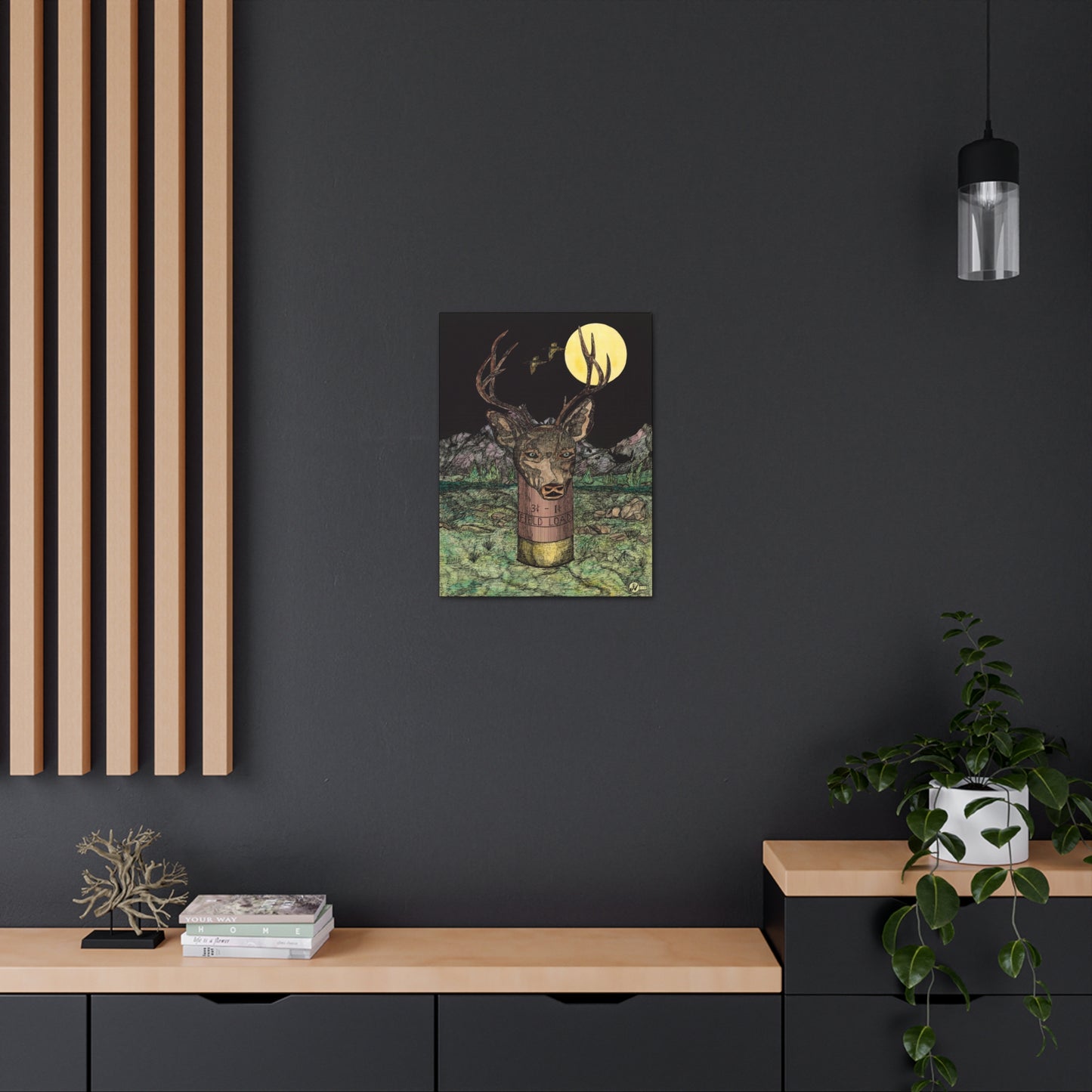 BUCKSHOT Canvas Gallery Wraps