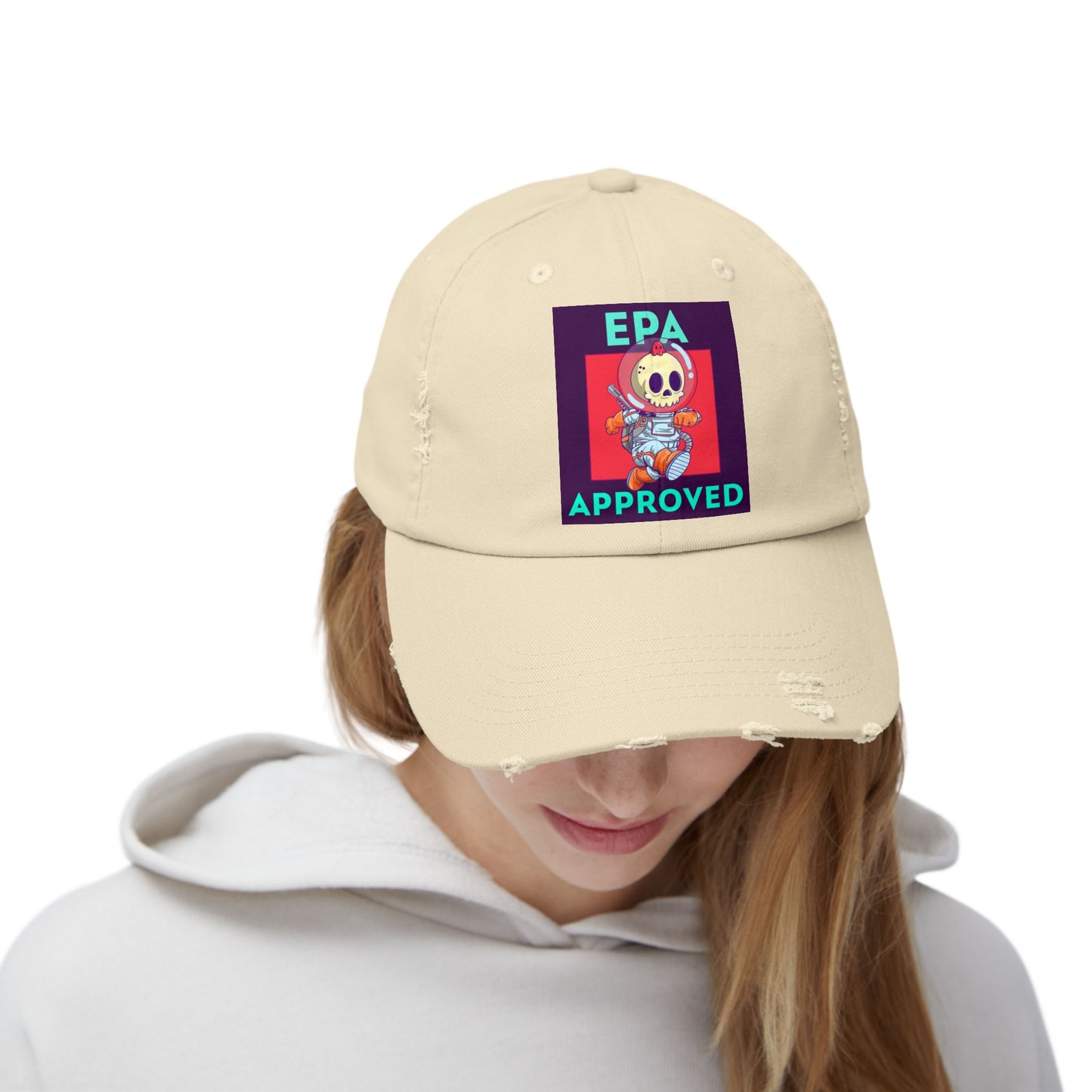 EPA APPROVED Unisex Distressed Cap