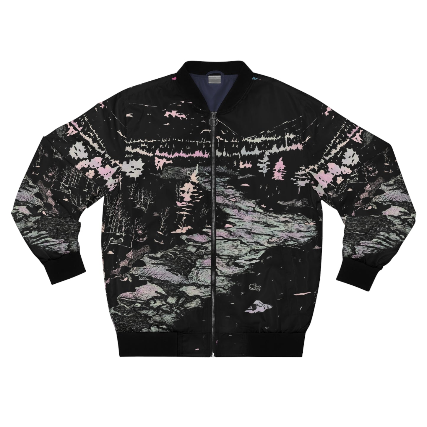 WONDERLUST Men's Bomber Jacket (AOP)