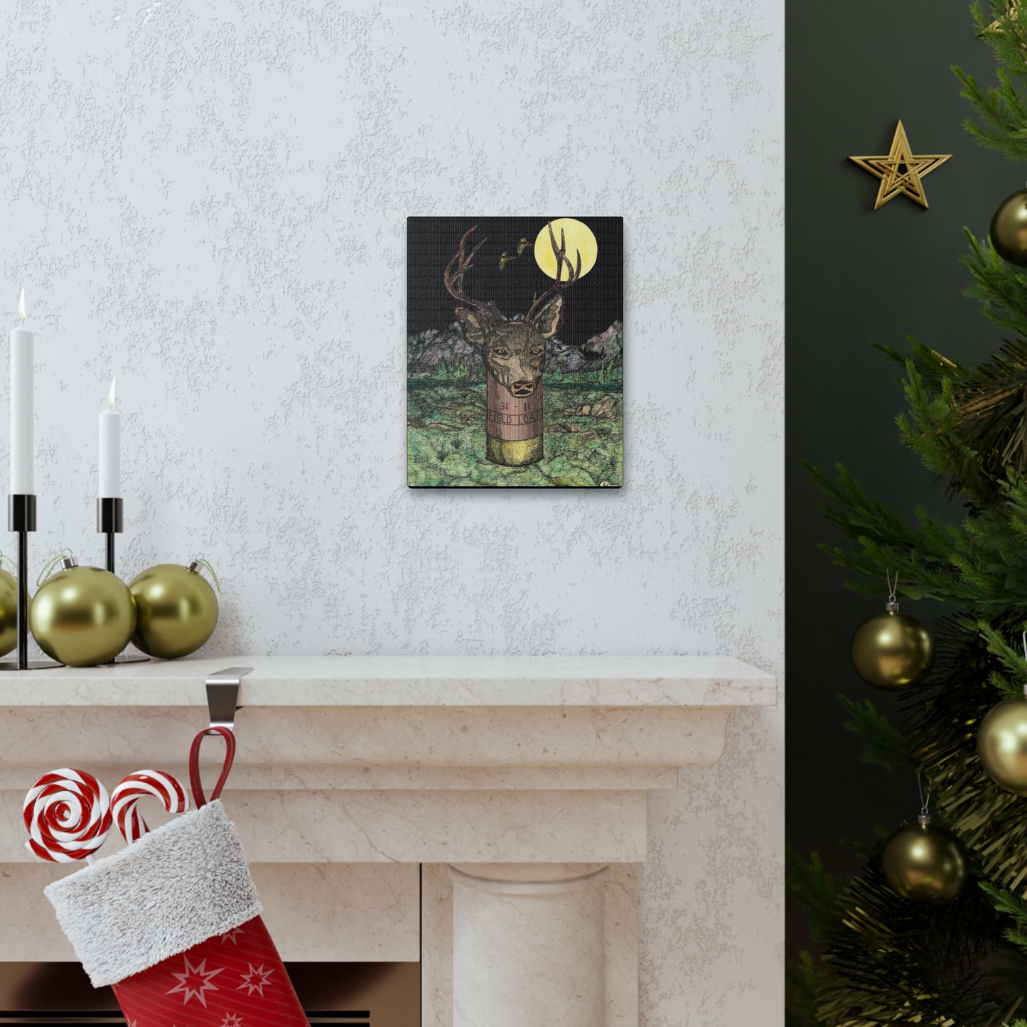 BUCKSHOT Canvas Gallery Wraps
