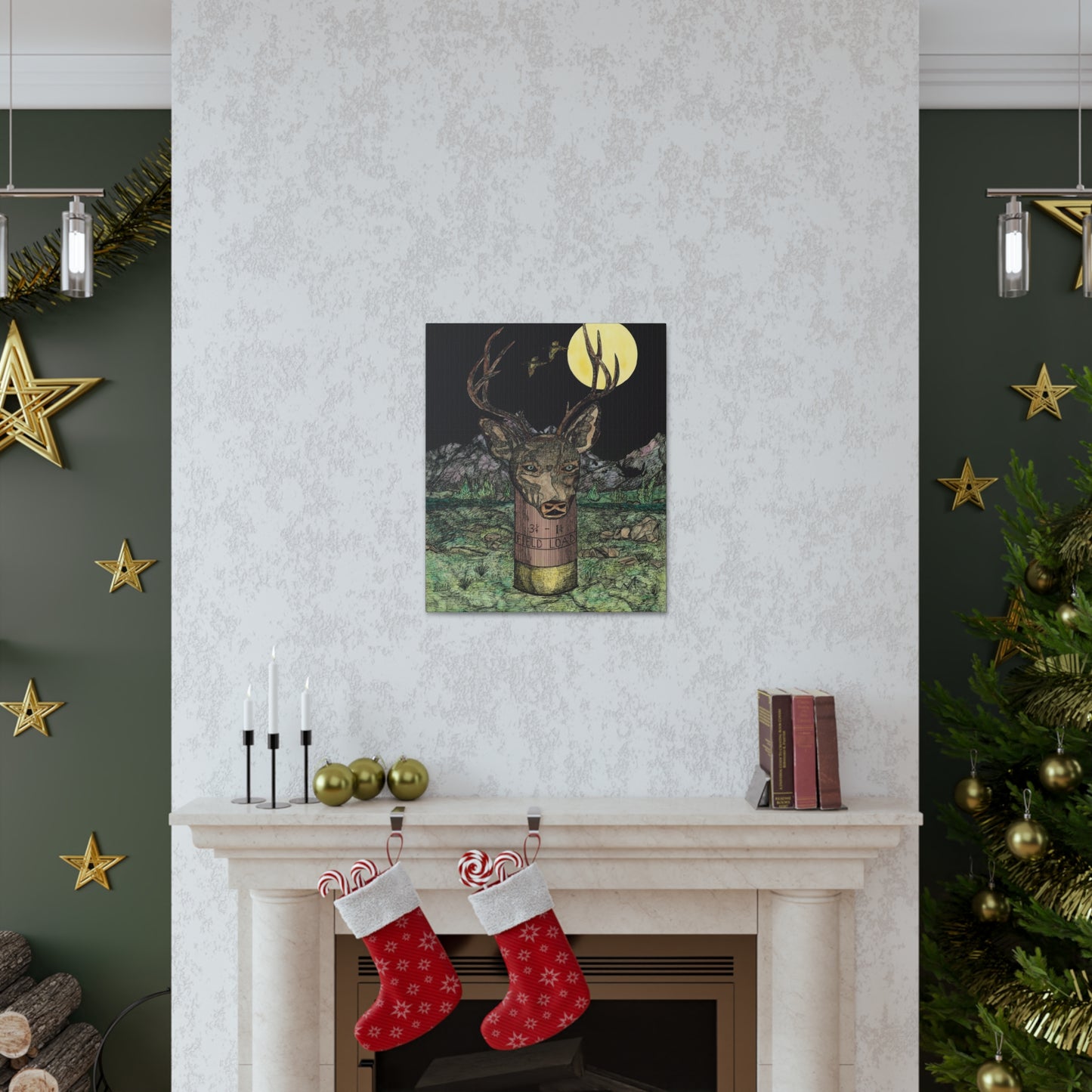 BUCKSHOT Canvas Gallery Wraps