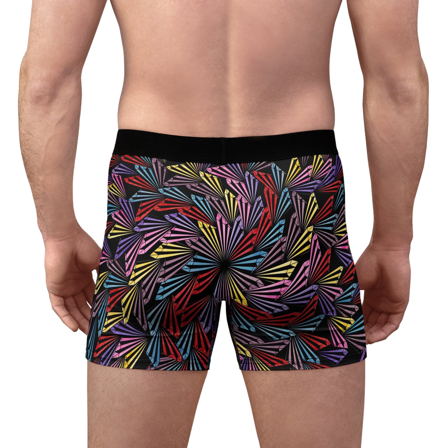 PINWHEELE Men's Boxer Briefs (AOP)