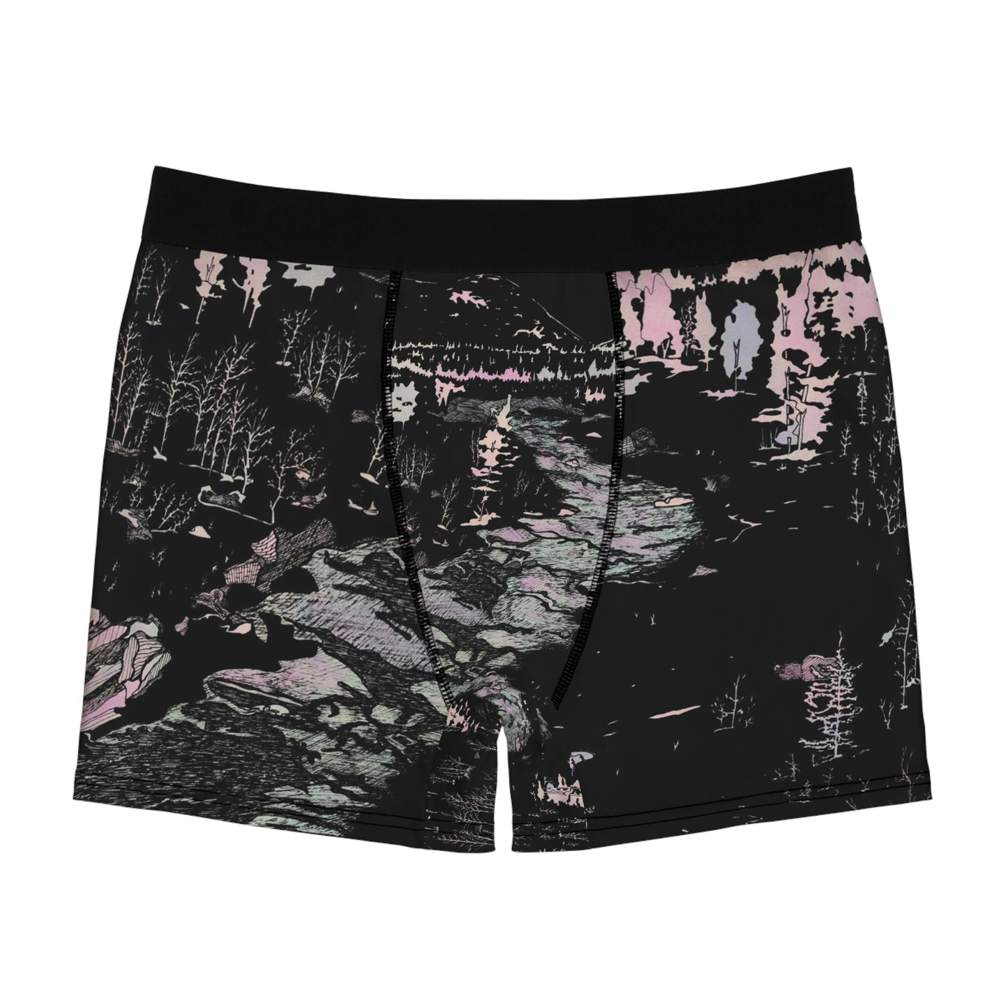 WONDERLUST Men's Boxer Briefs (AOP)