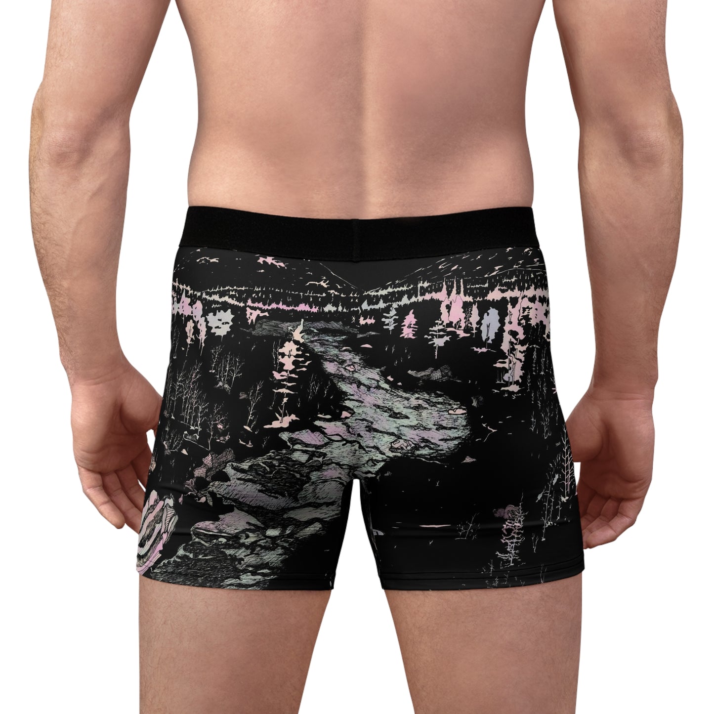 WONDERLUST Men's Boxer Briefs (AOP)