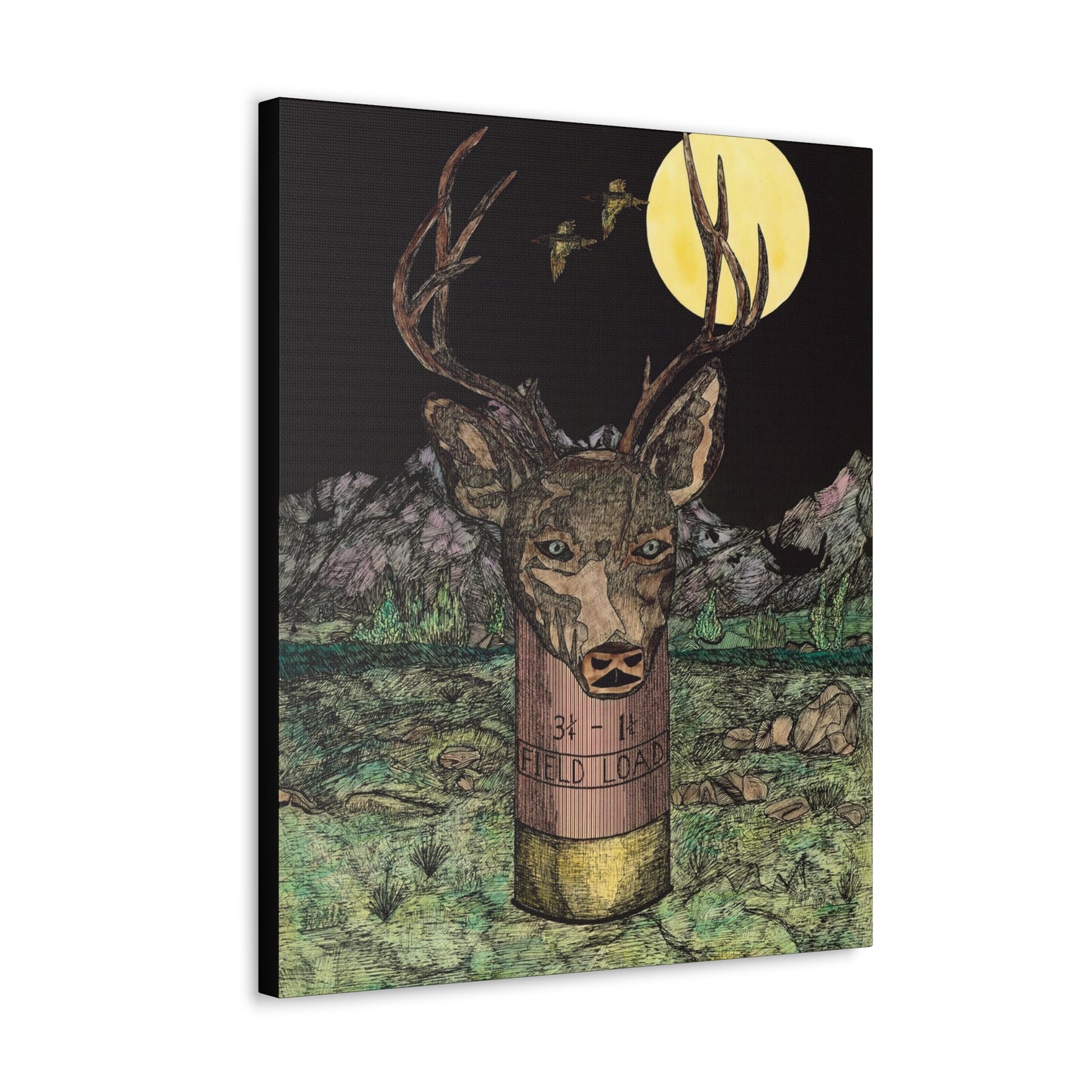 BUCKSHOT Canvas Gallery Wraps