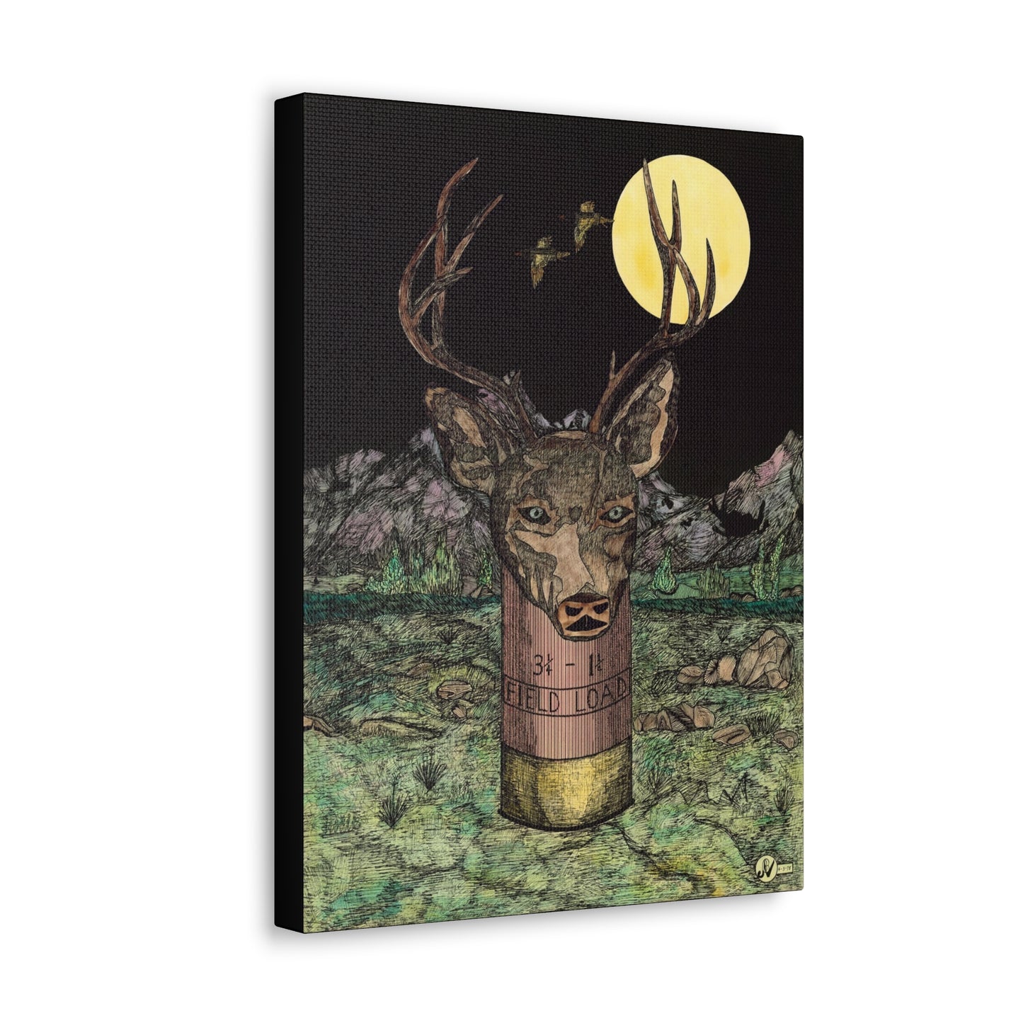 BUCKSHOT Canvas Gallery Wraps