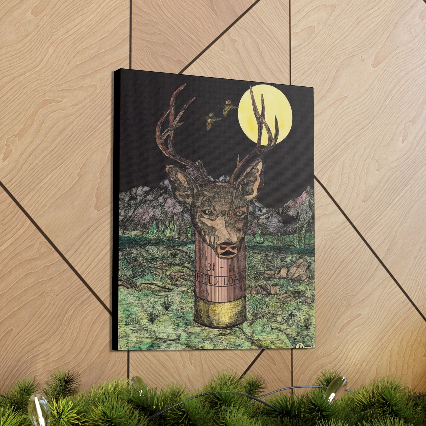 BUCKSHOT Canvas Gallery Wraps