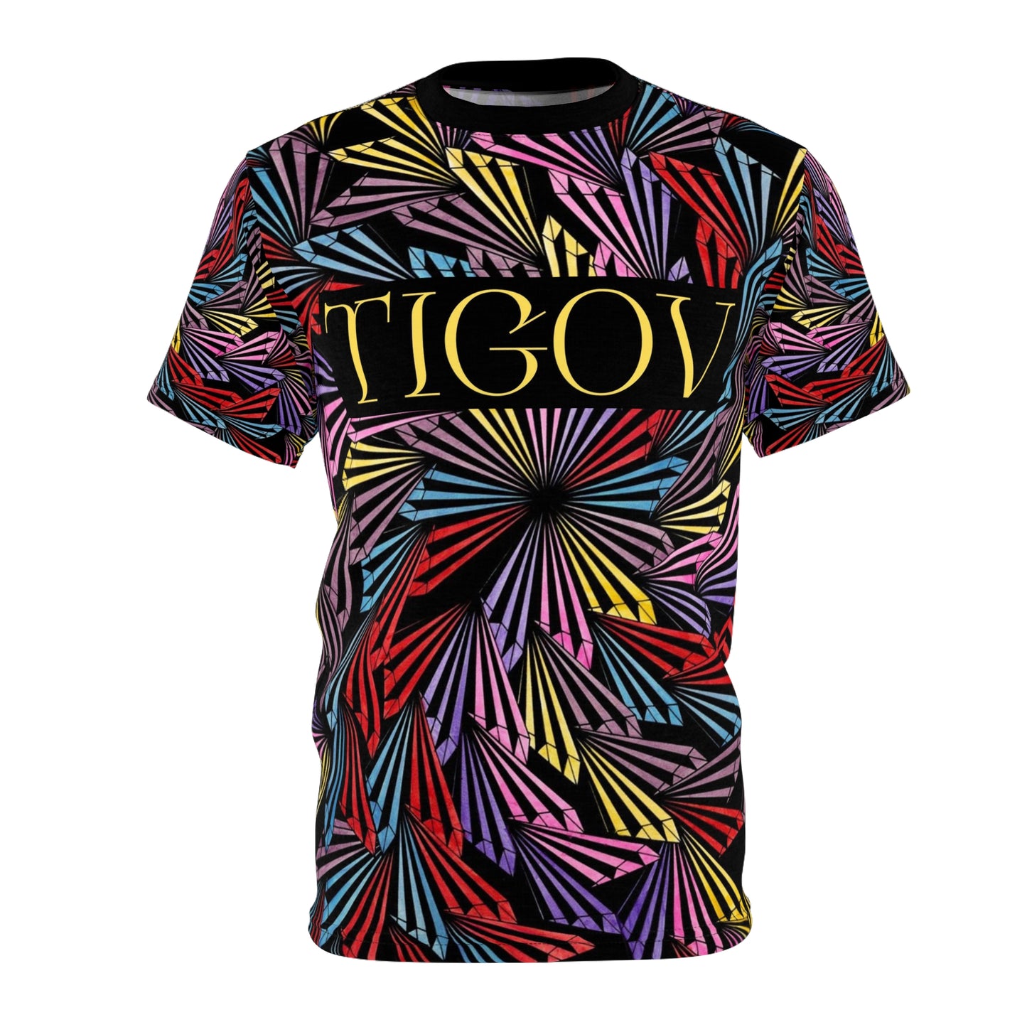 TIGOV PINWHEEL Unisex AOP Cut & Sew Tee