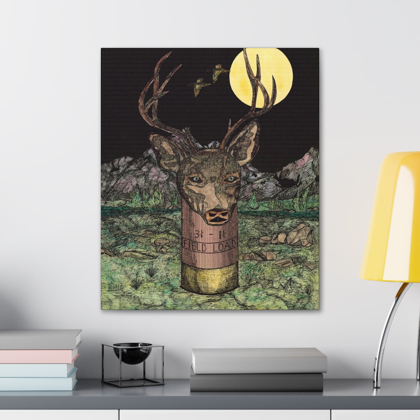BUCKSHOT Canvas Gallery Wraps