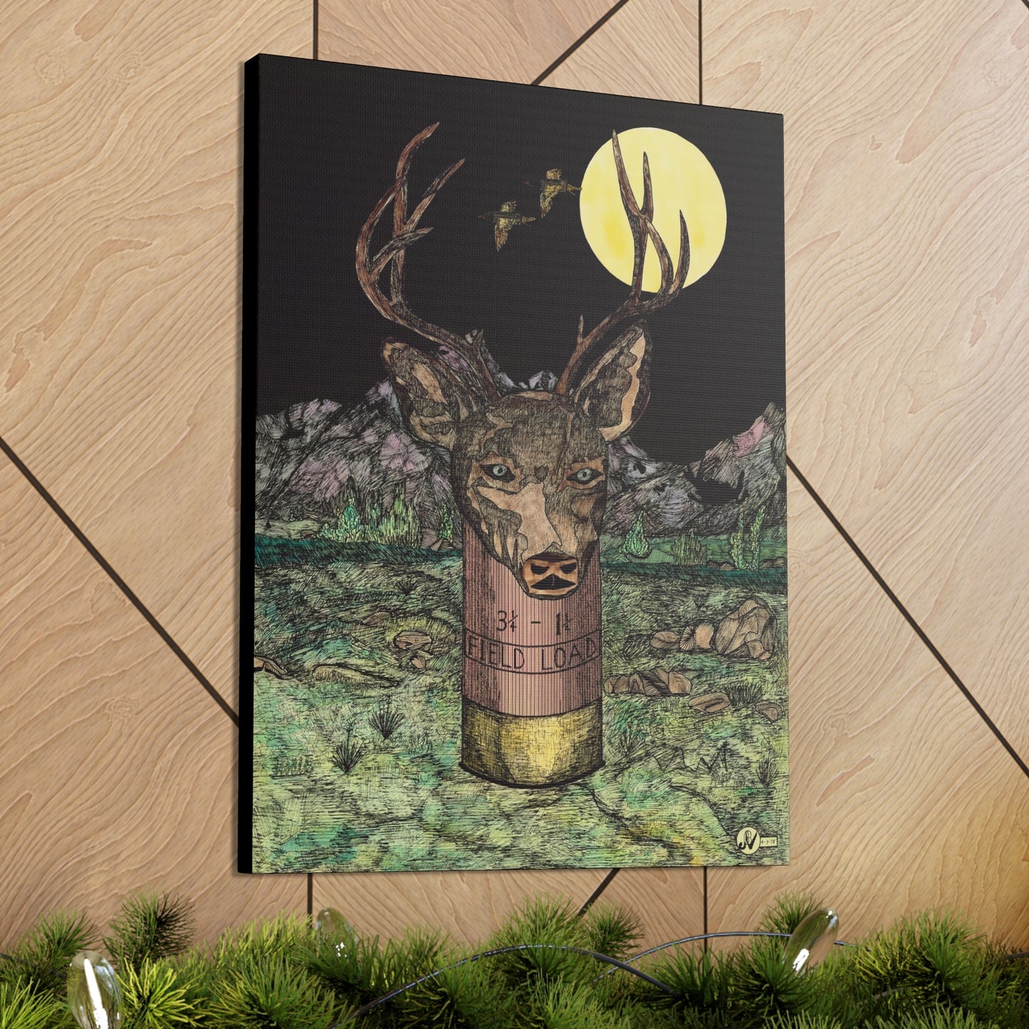 BUCKSHOT Canvas Gallery Wraps