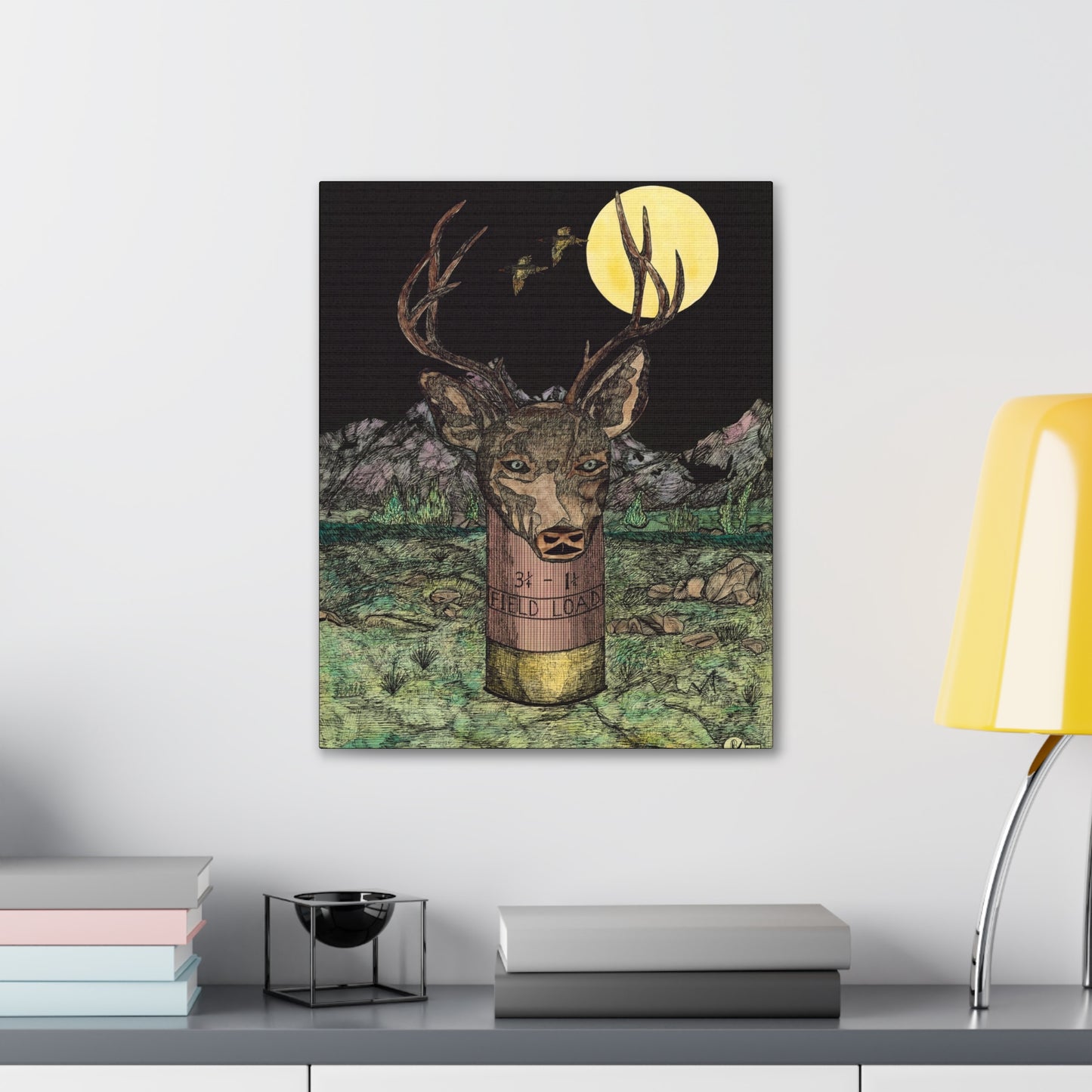 BUCKSHOT Canvas Gallery Wraps