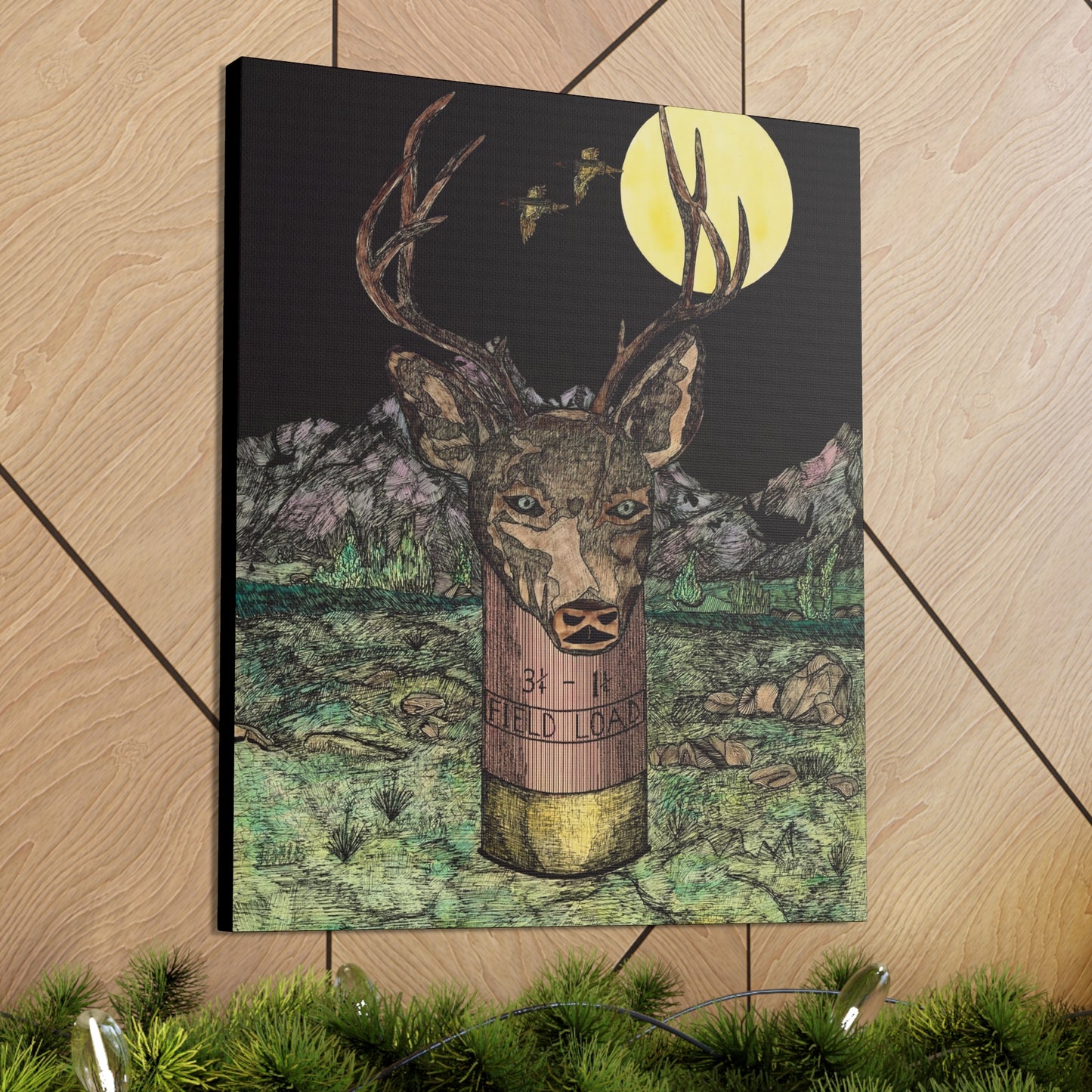 BUCKSHOT Canvas Gallery Wraps