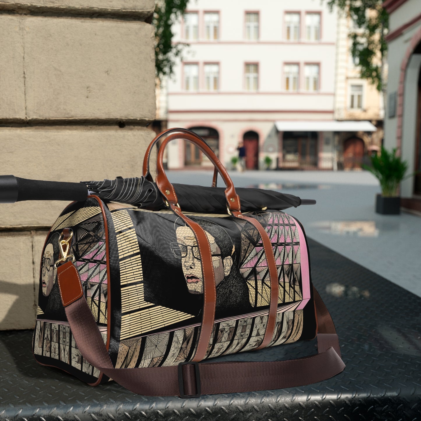 PLTONIC LOVE  Waterproof Travel Bag