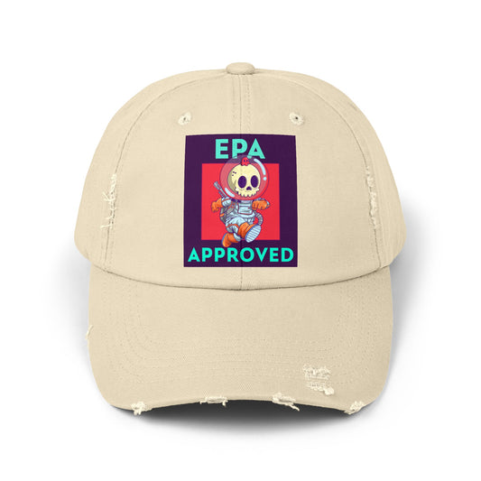 EPA APPROVED Unisex Distressed Cap