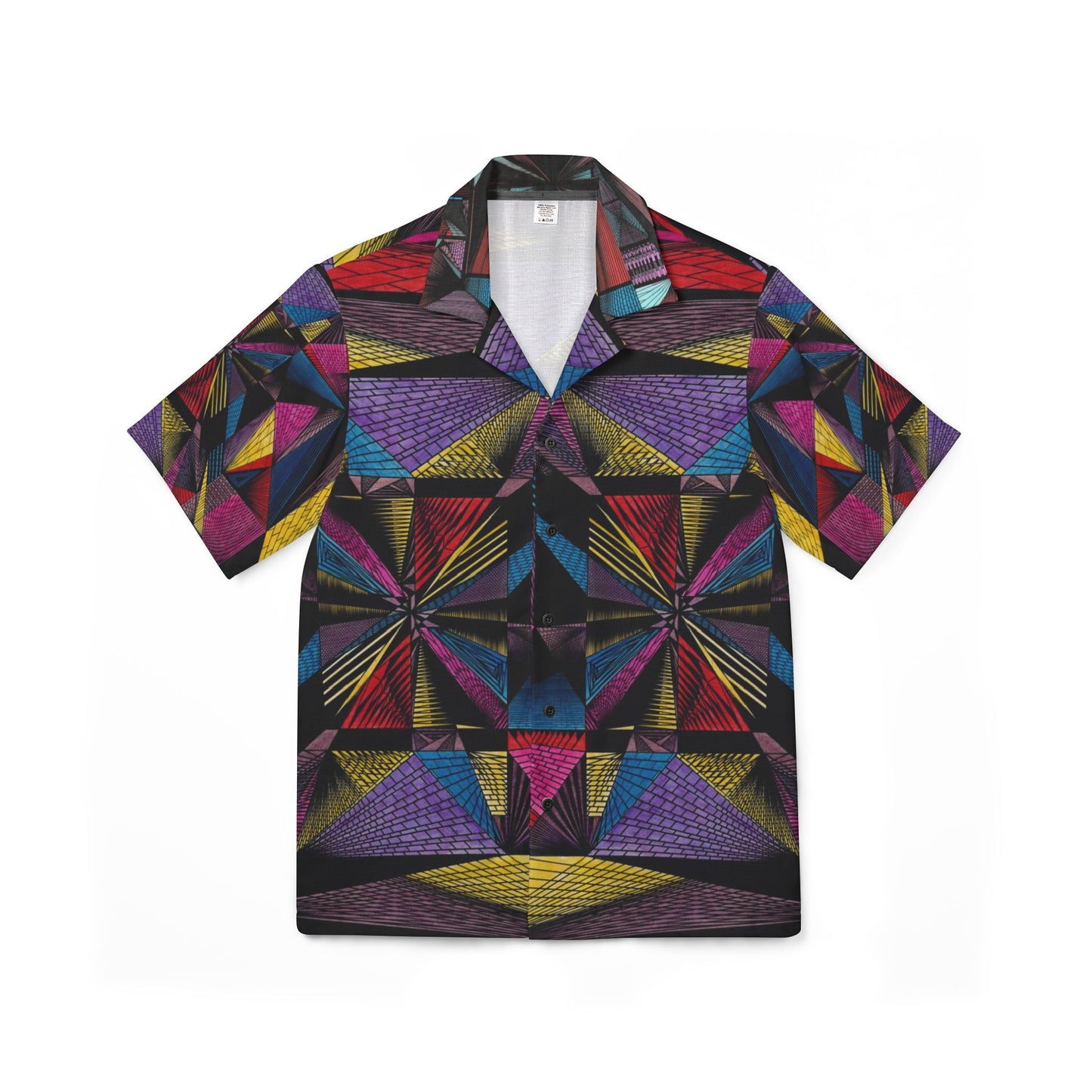 EDIFACE Men's Hawaiian Camp Shirt (AOP)