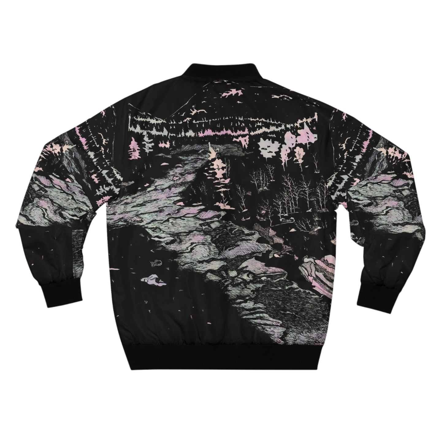 WONDERLUST Men's Bomber Jacket (AOP)