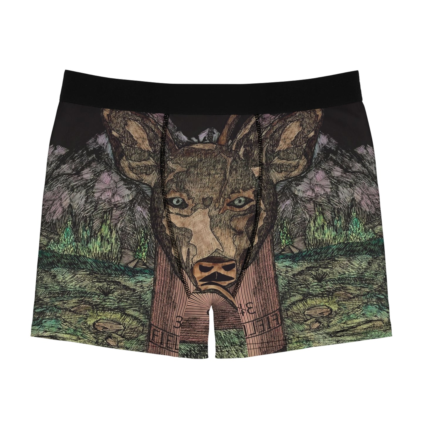 BUCKSHOT Men's Boxer Briefs (AOP)