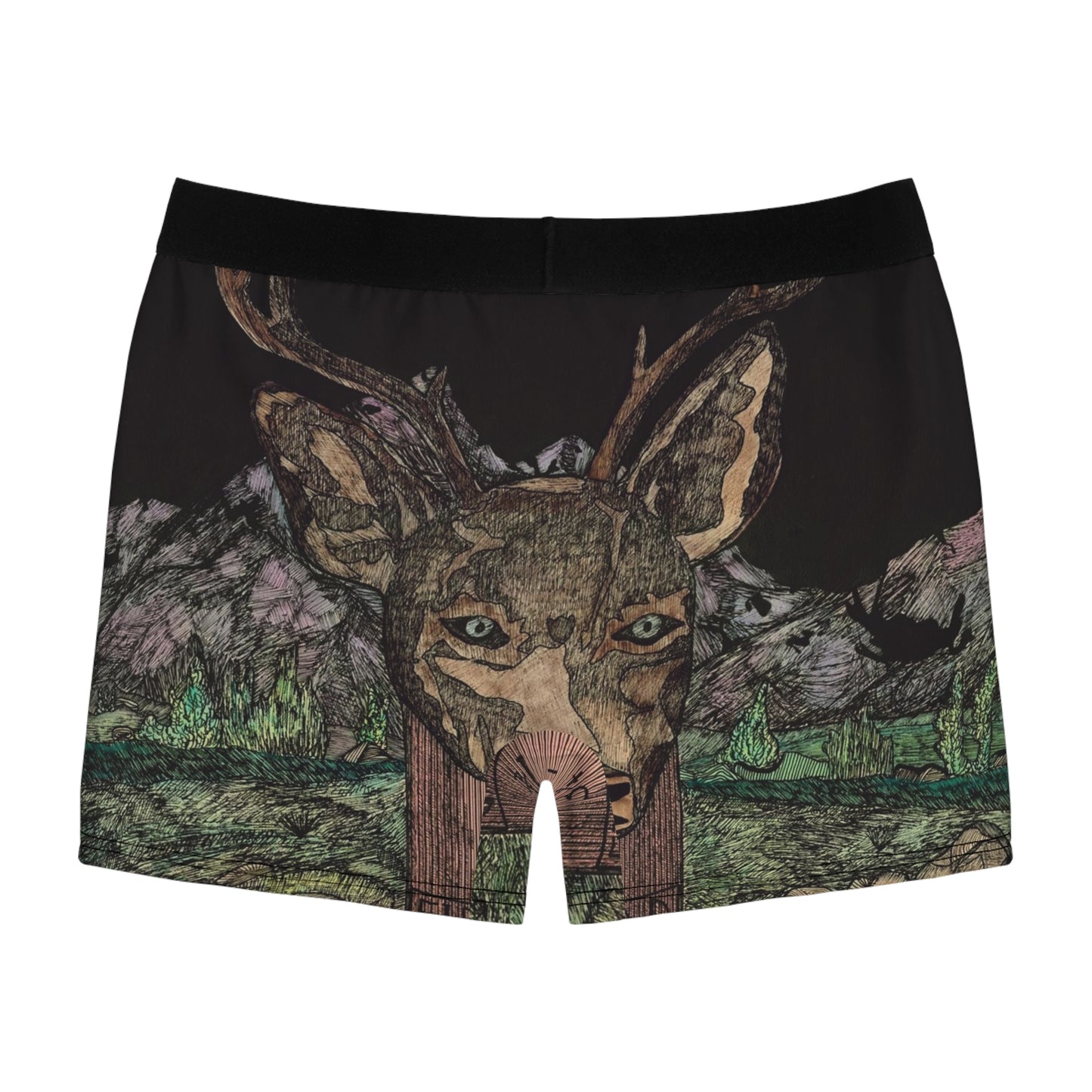 BUCKSHOT Men's Boxer Briefs (AOP)