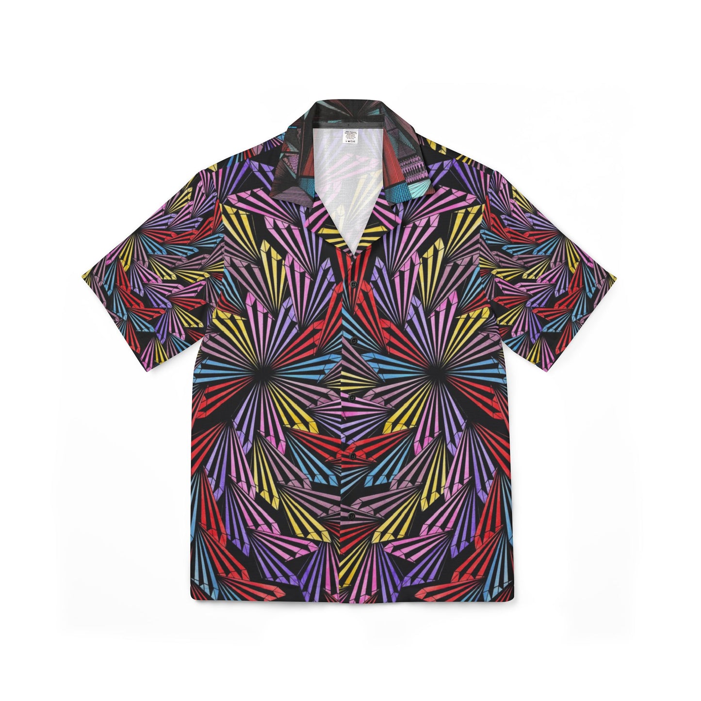 PINWHEELE Men's Hawaiian Camp Shirt (AOP)