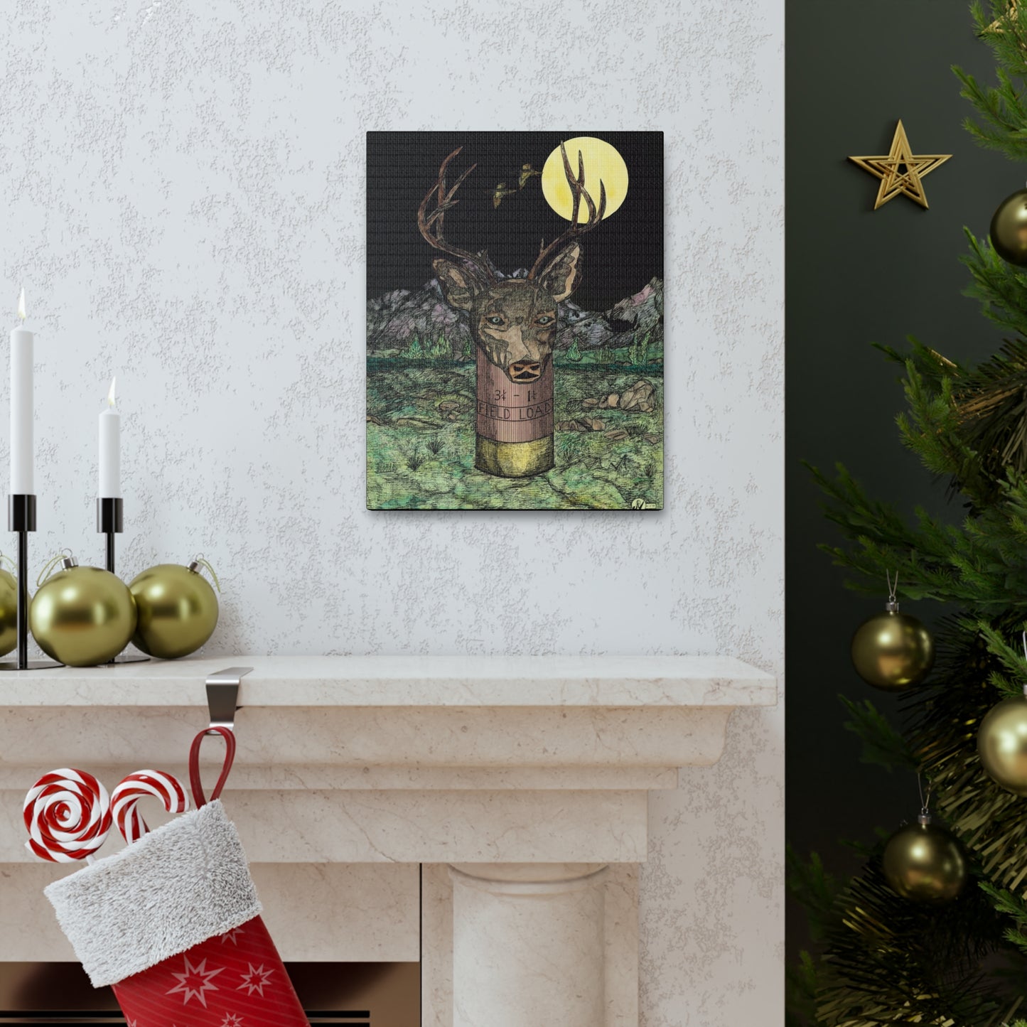 BUCKSHOT Canvas Gallery Wraps